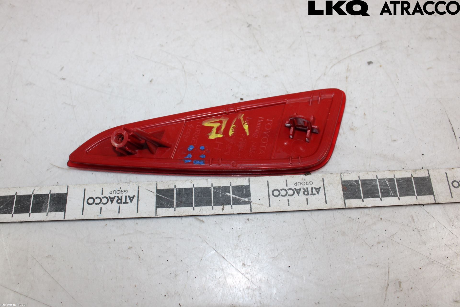 Toyota YARIS XP21 20- Dimljus/Reflex Bak