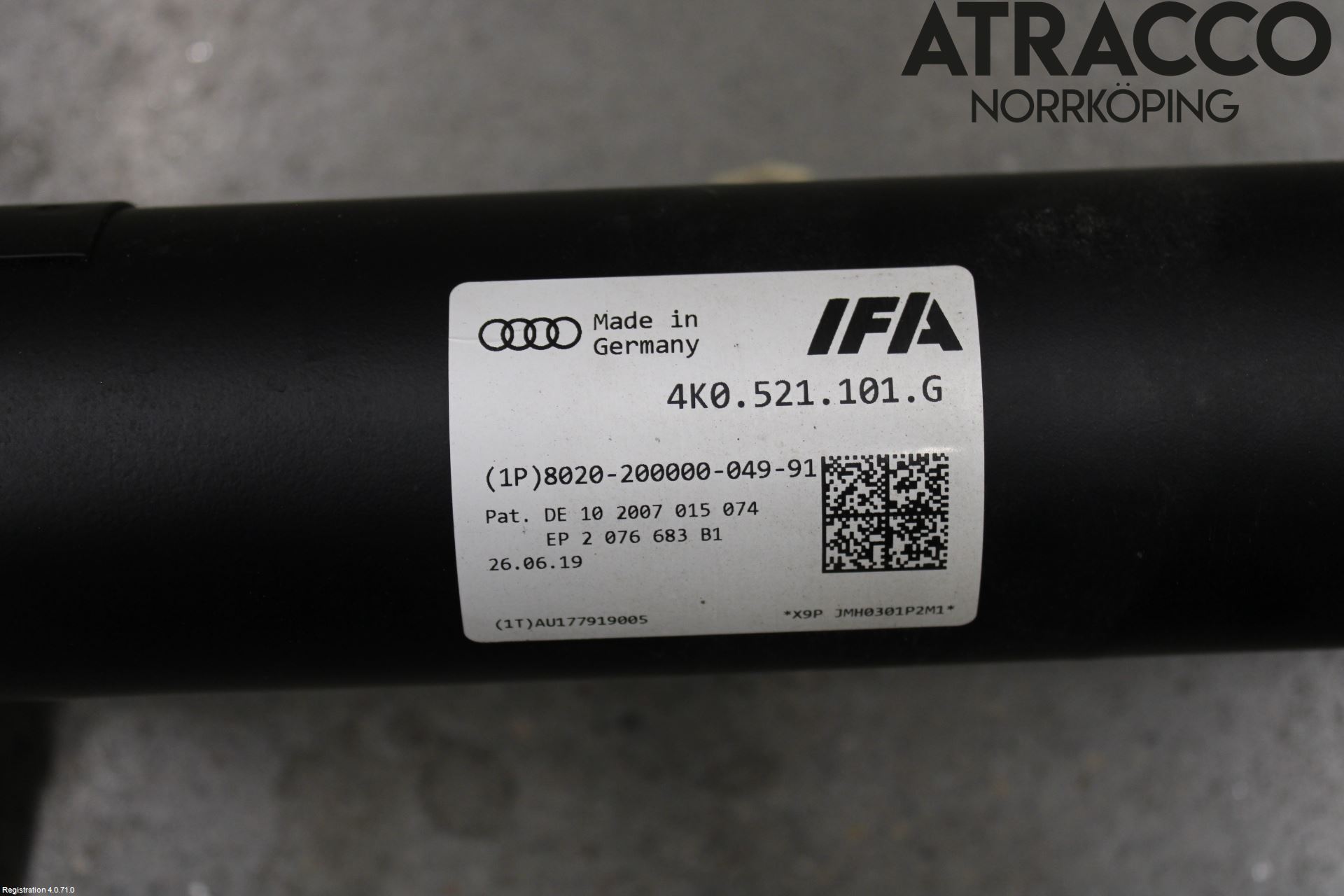 Audi A7 Sportback 4K 18- Mellanaxel Komp