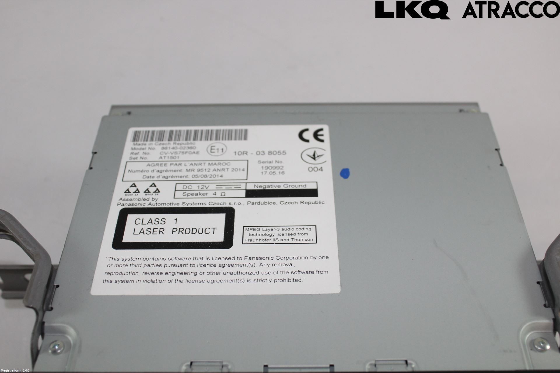 Toyota AURIS 13-19 Cd Radio - Multimediapanel