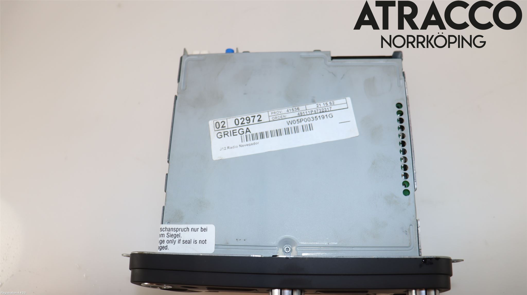 Seat LEON 06-12 Cd Radio - Multimediapanel