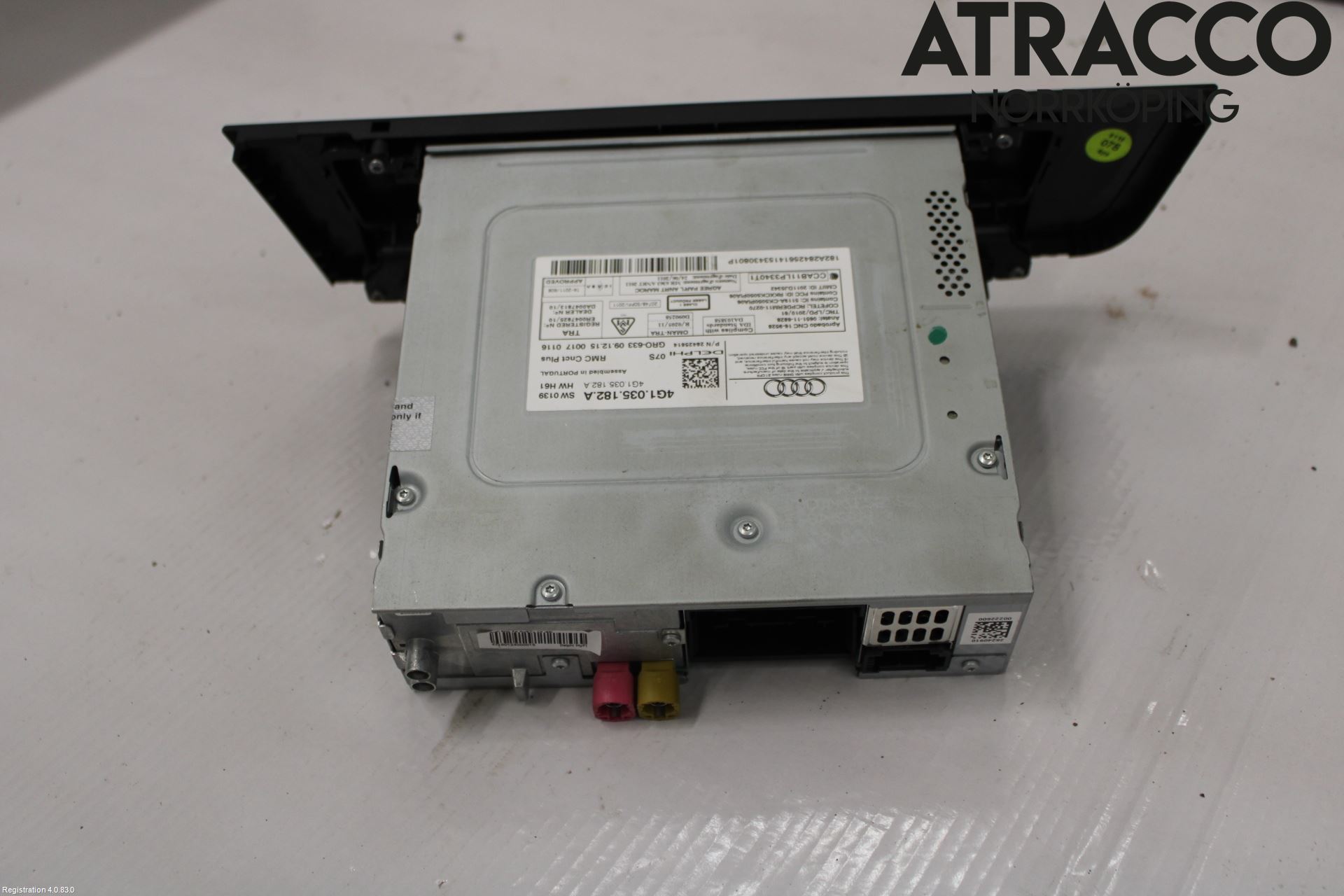Audi A6/S6 4G 11-18 Cd Radio - Multimediapanel