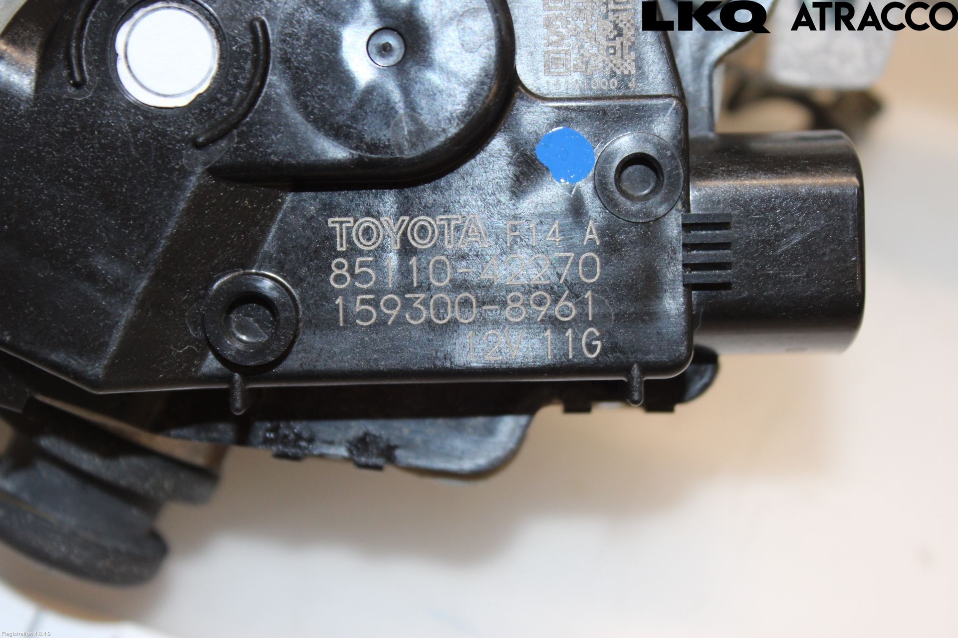 Toyota RAV4 19- Torkarmekanism Vindruta