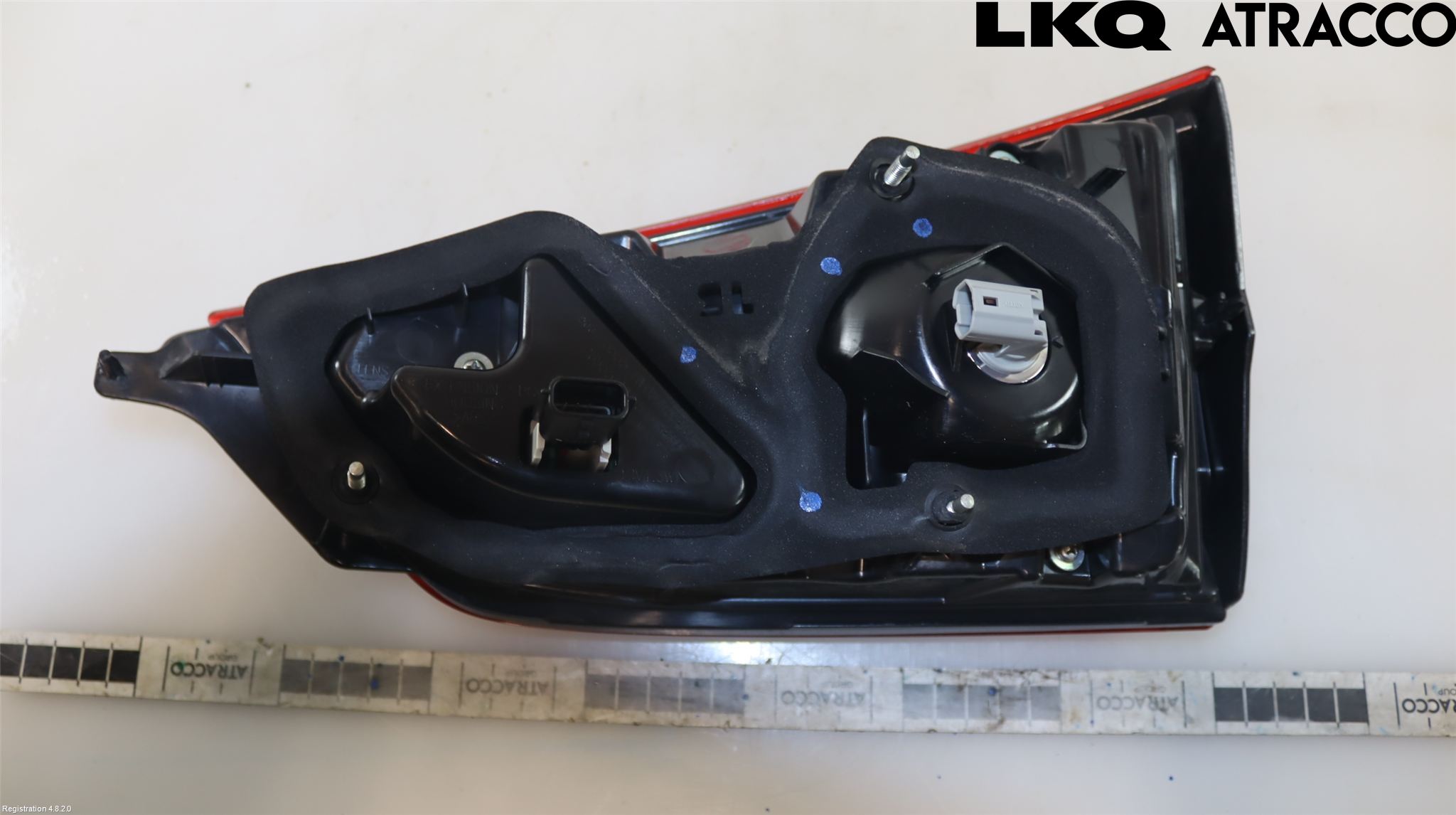 Nissan QASHQAI 17-21 Bakljus Lucka Vä