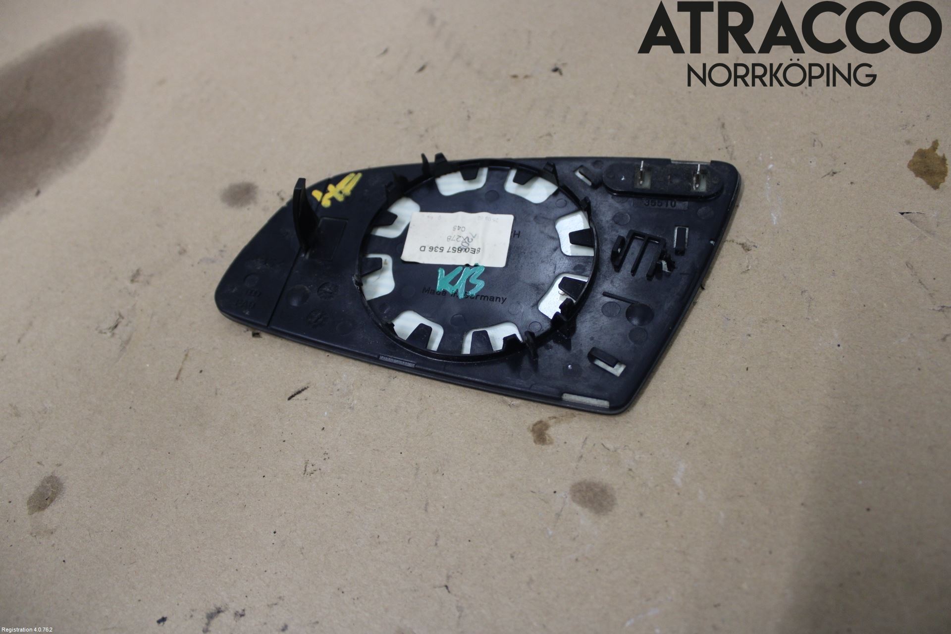Audi A4/S4 01-05 Spegelglas Hö