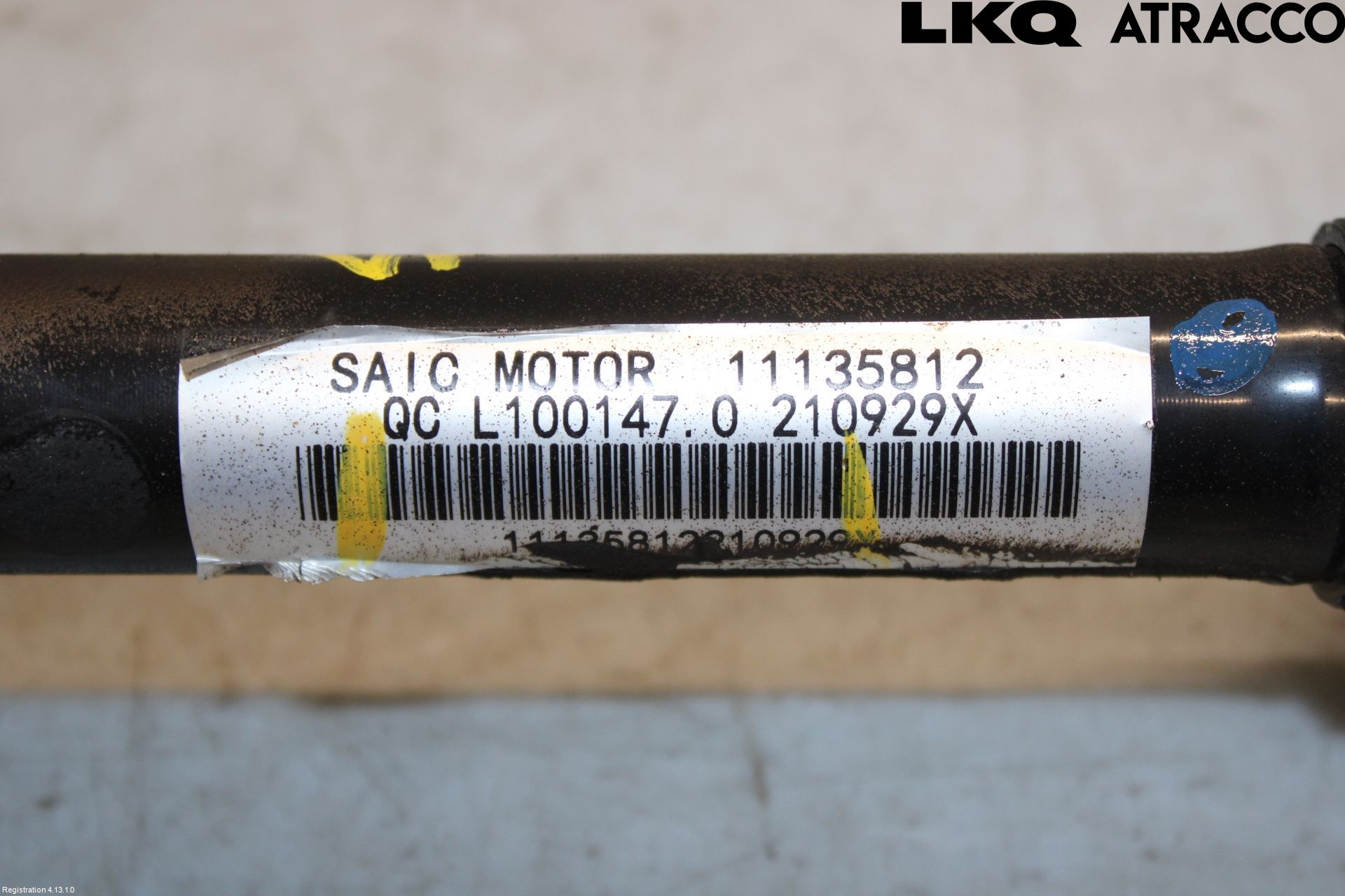 MG ZS EV 20- Drivaxel Fram Vänster