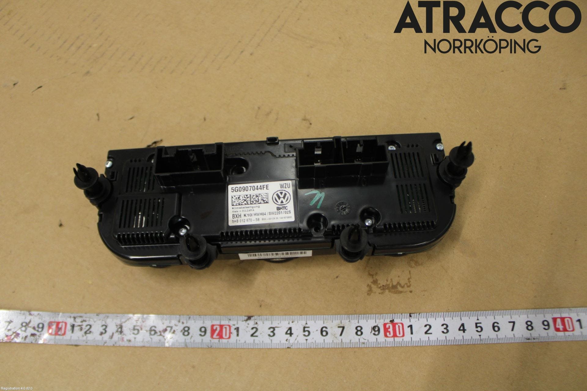 Volkswagen VW T-ROC 18- Värmereglage