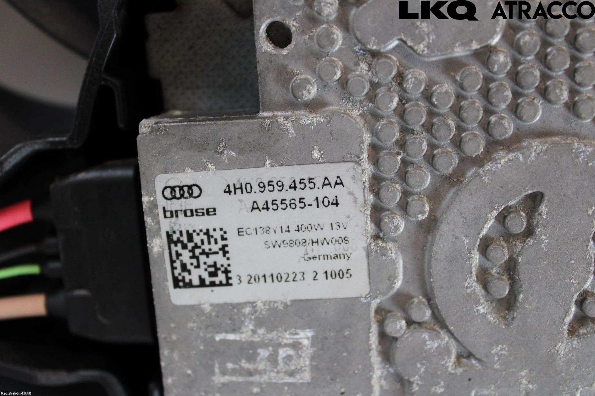 Audi A6/S6 4G 11-18 Kylfläkt El