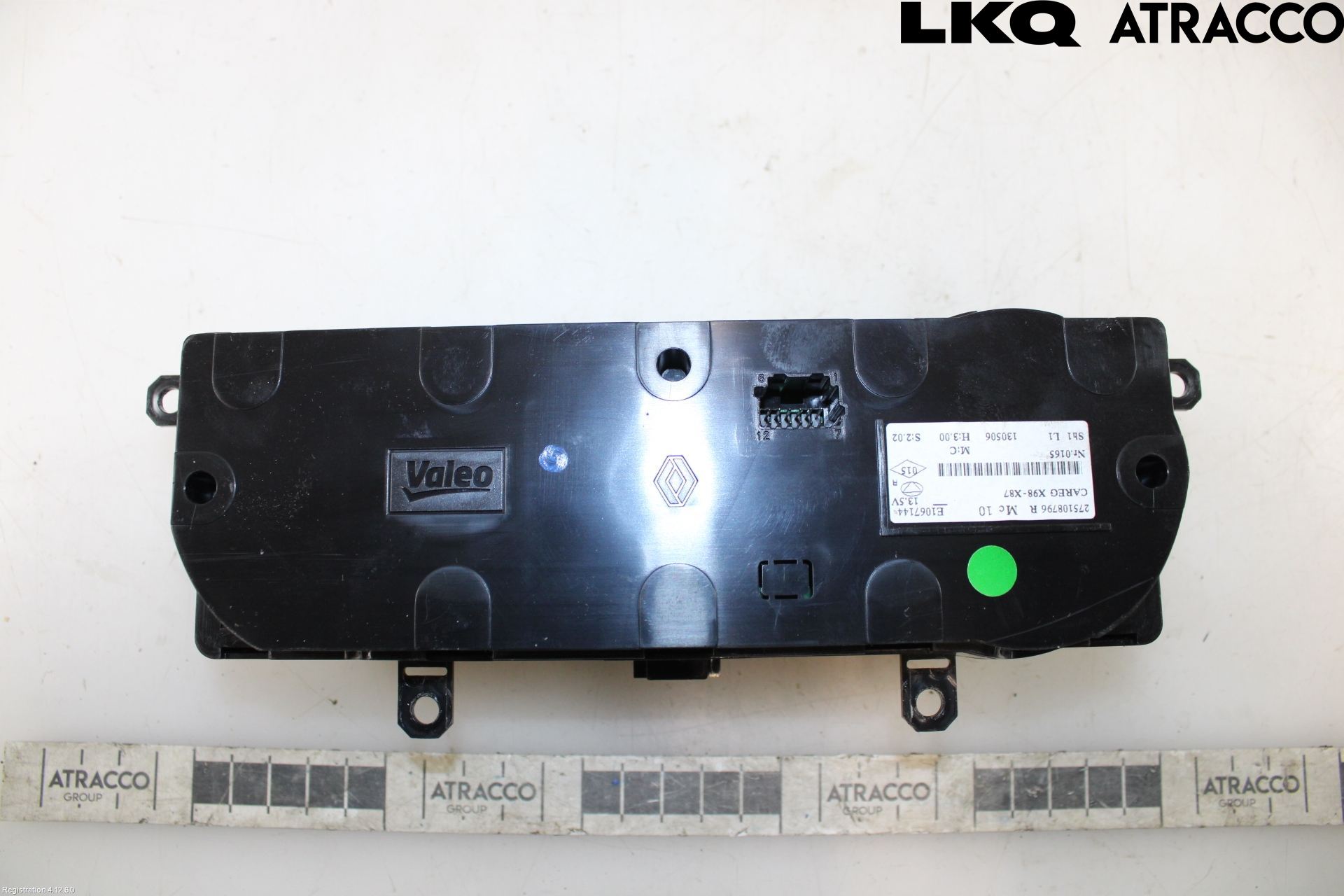 Renault CAPTUR 13-19 Värmereglage