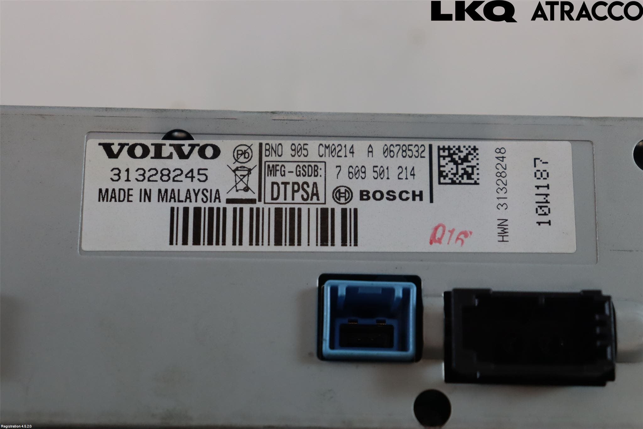 Volvo S60 05-10 Bildskärm