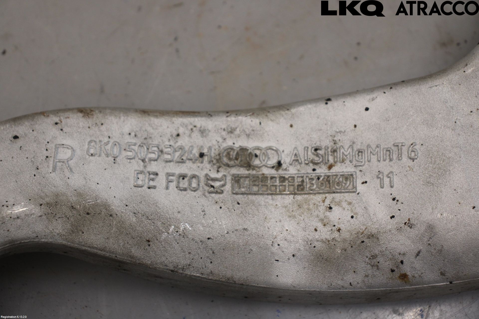 Audi A4 12-15 Bärarm Bak Övre Höger