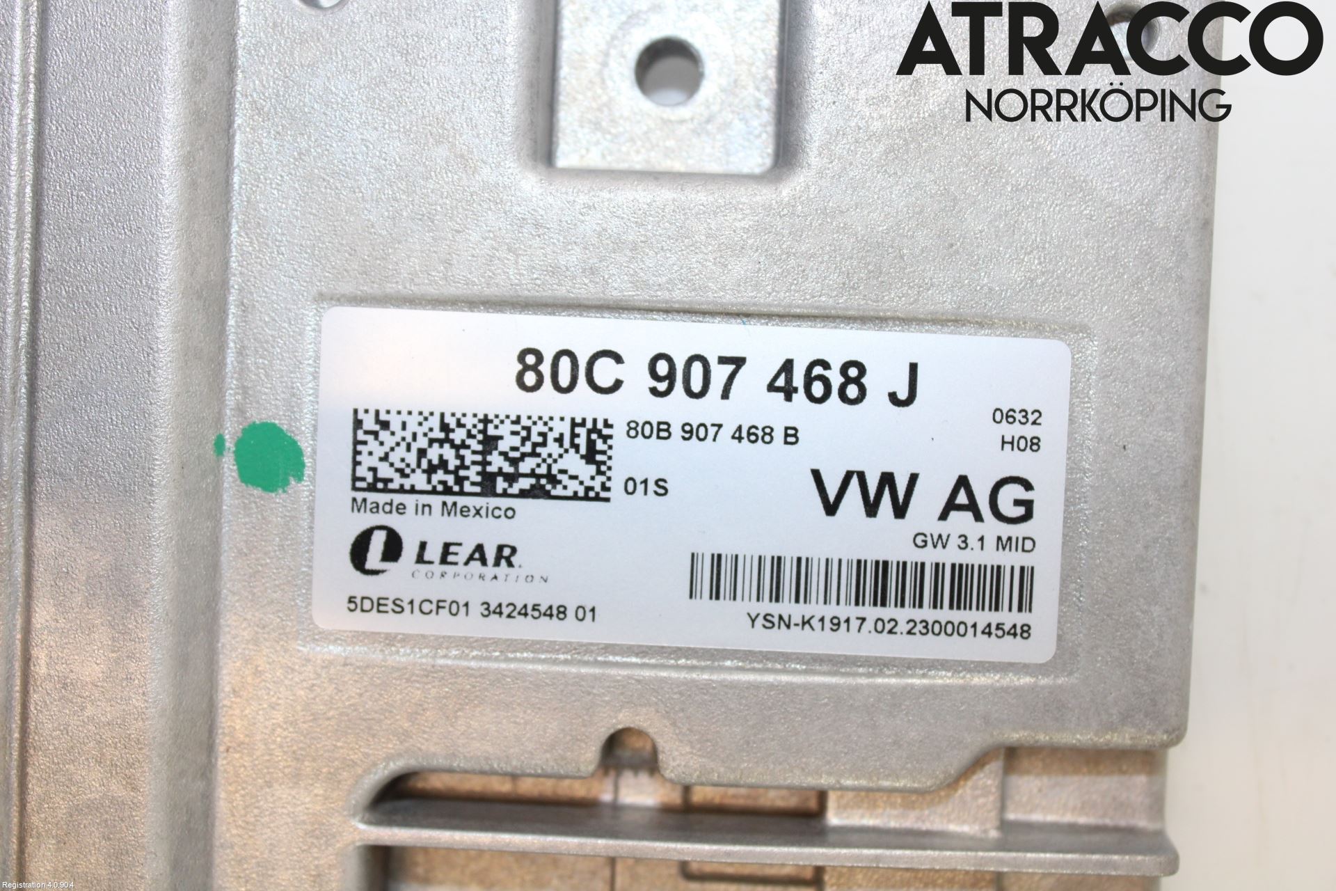 Audi A4/S4 B9 20- Styrenhet Multimedia