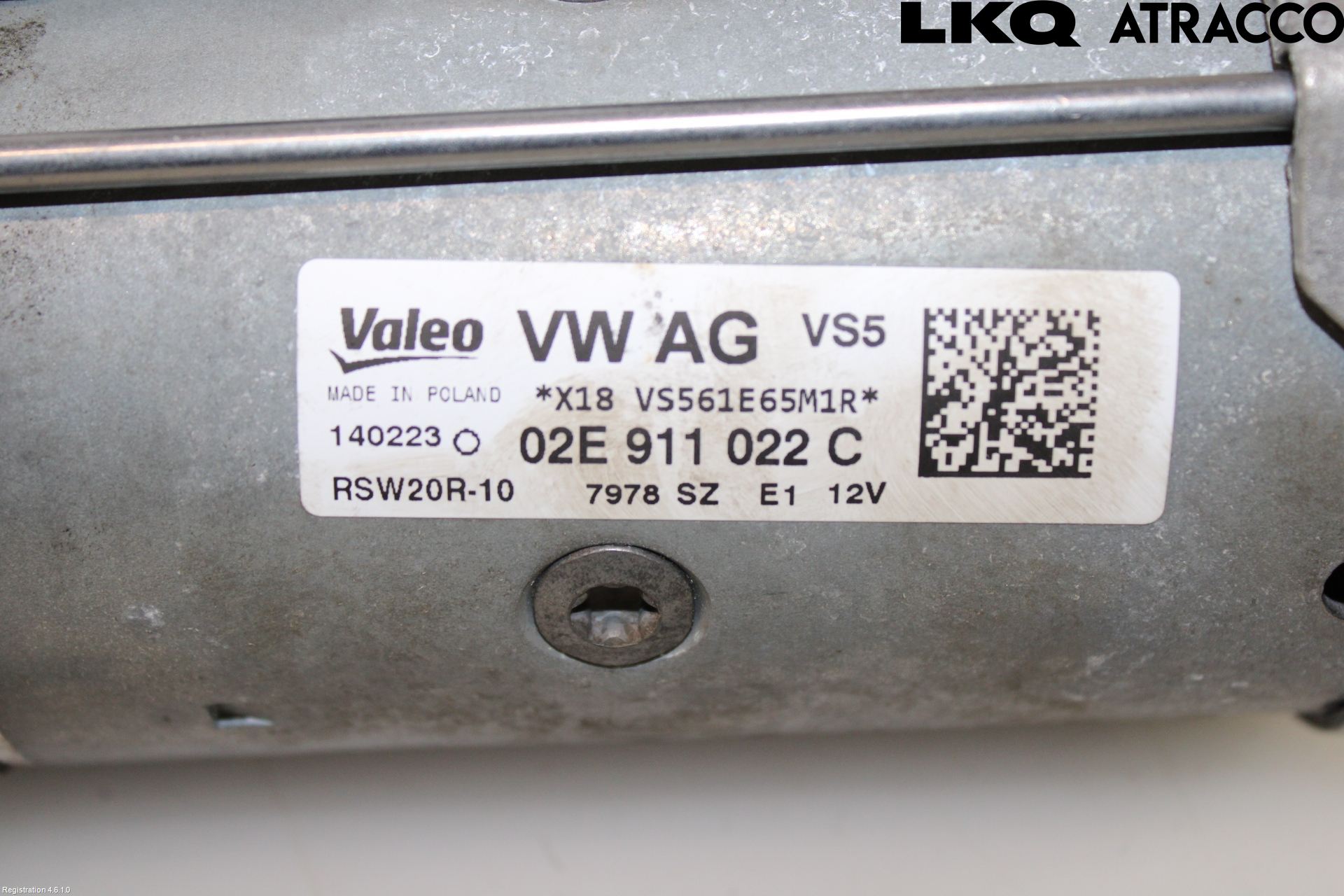 Volkswagen VW TIGUAN 16-24 Startmotor Diesel