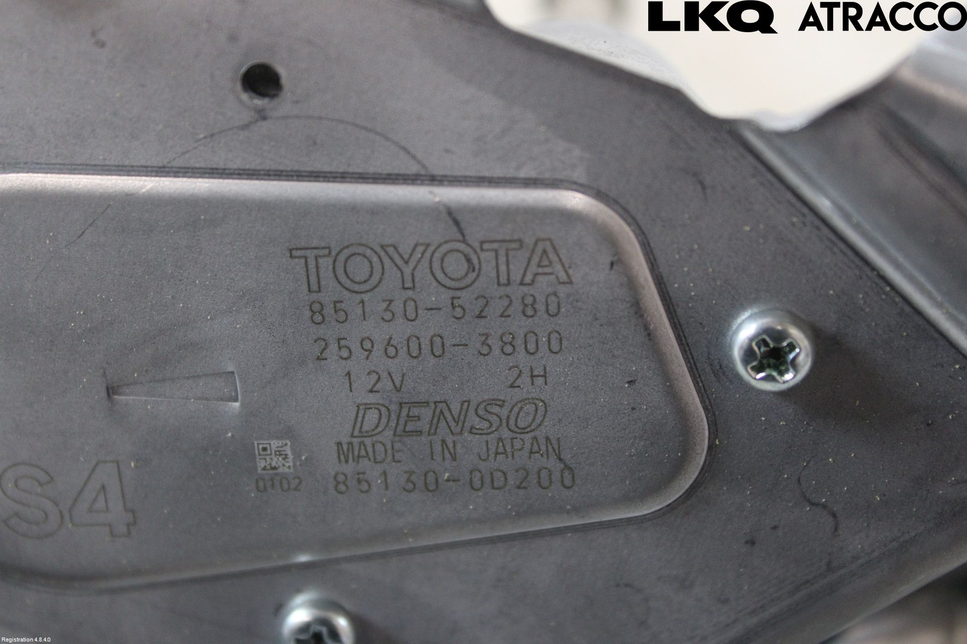 Toyota YARIS CROSS XP21 21- Torkarmotor Baklucka