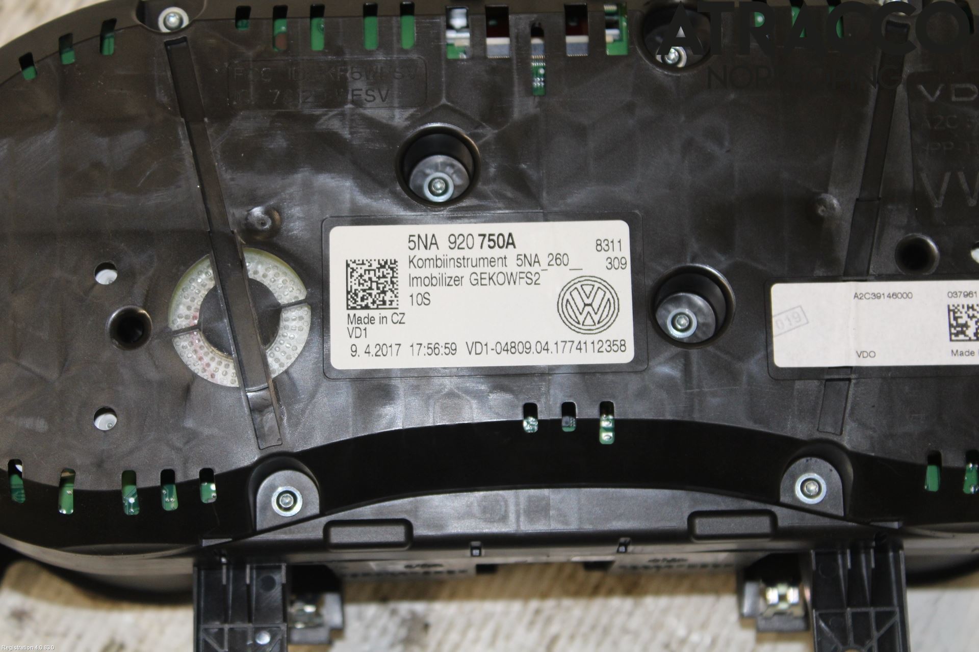 Volkswagen VW TIGUAN 16-24 Instrument Komb