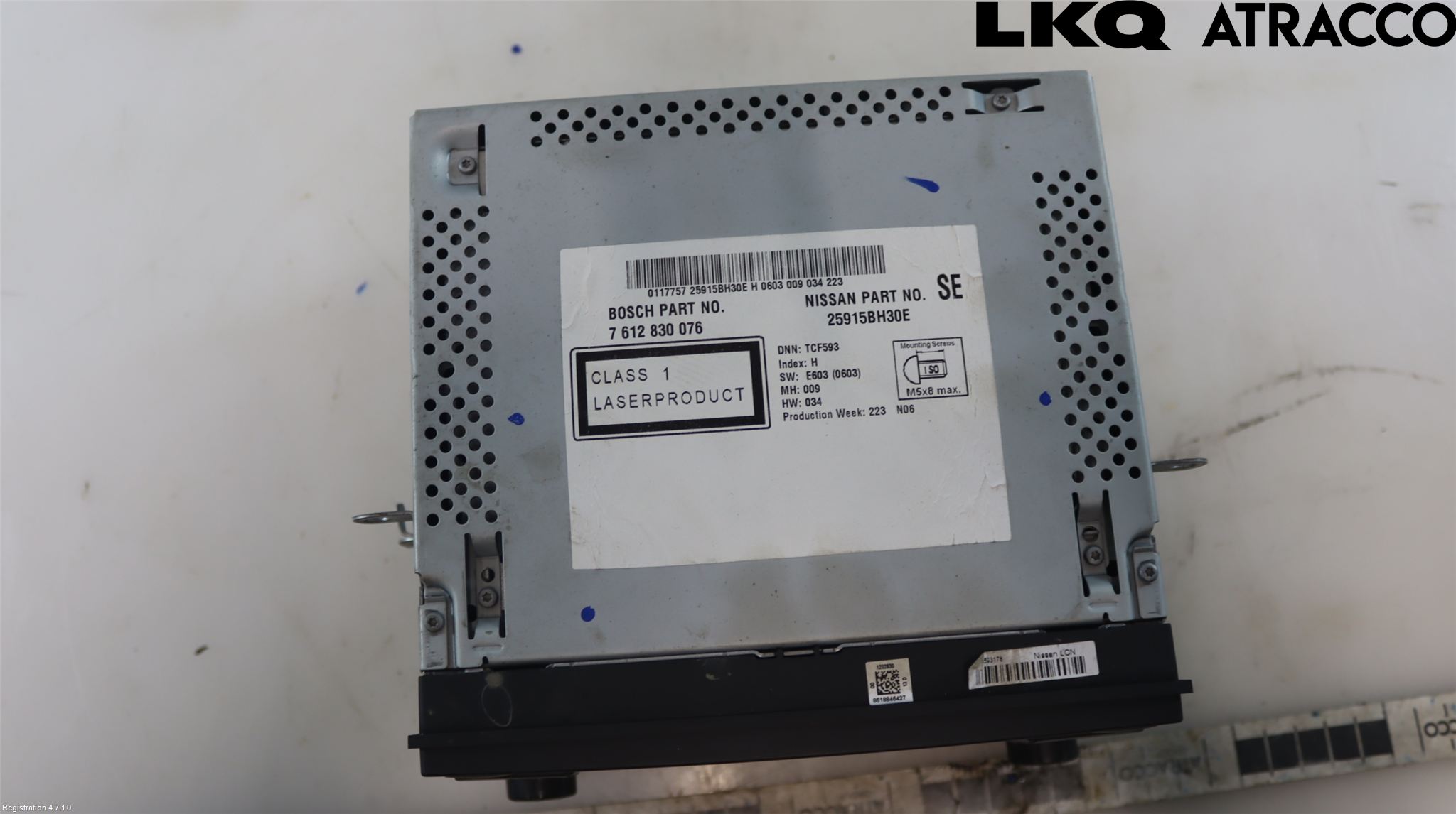 Nissan QASHQAI 10-14 Cd Radio - Multimediapanel