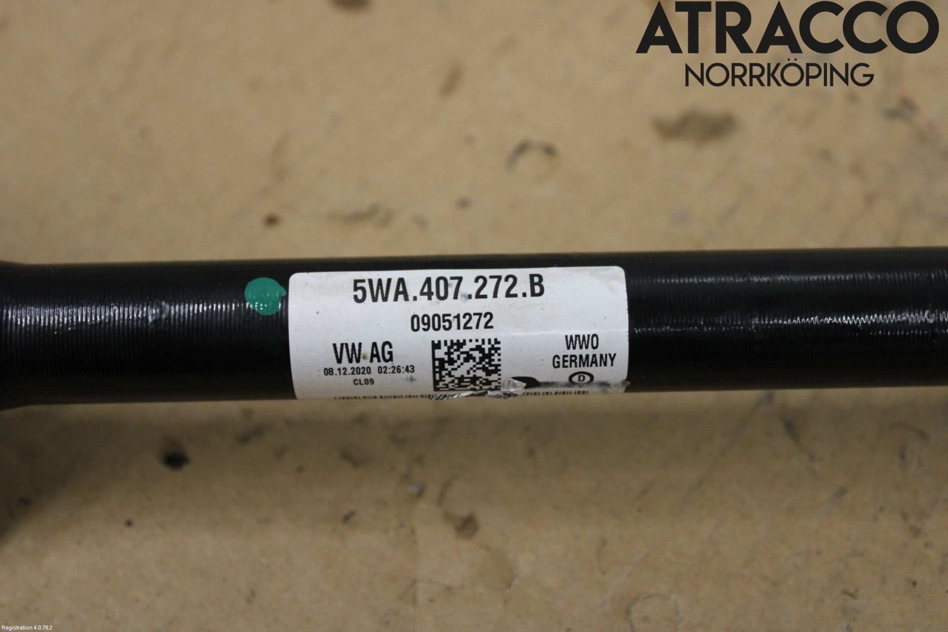 Volkswagen VW GOLF / E-GOLF VIII 20- Drivaxel Fram Höger