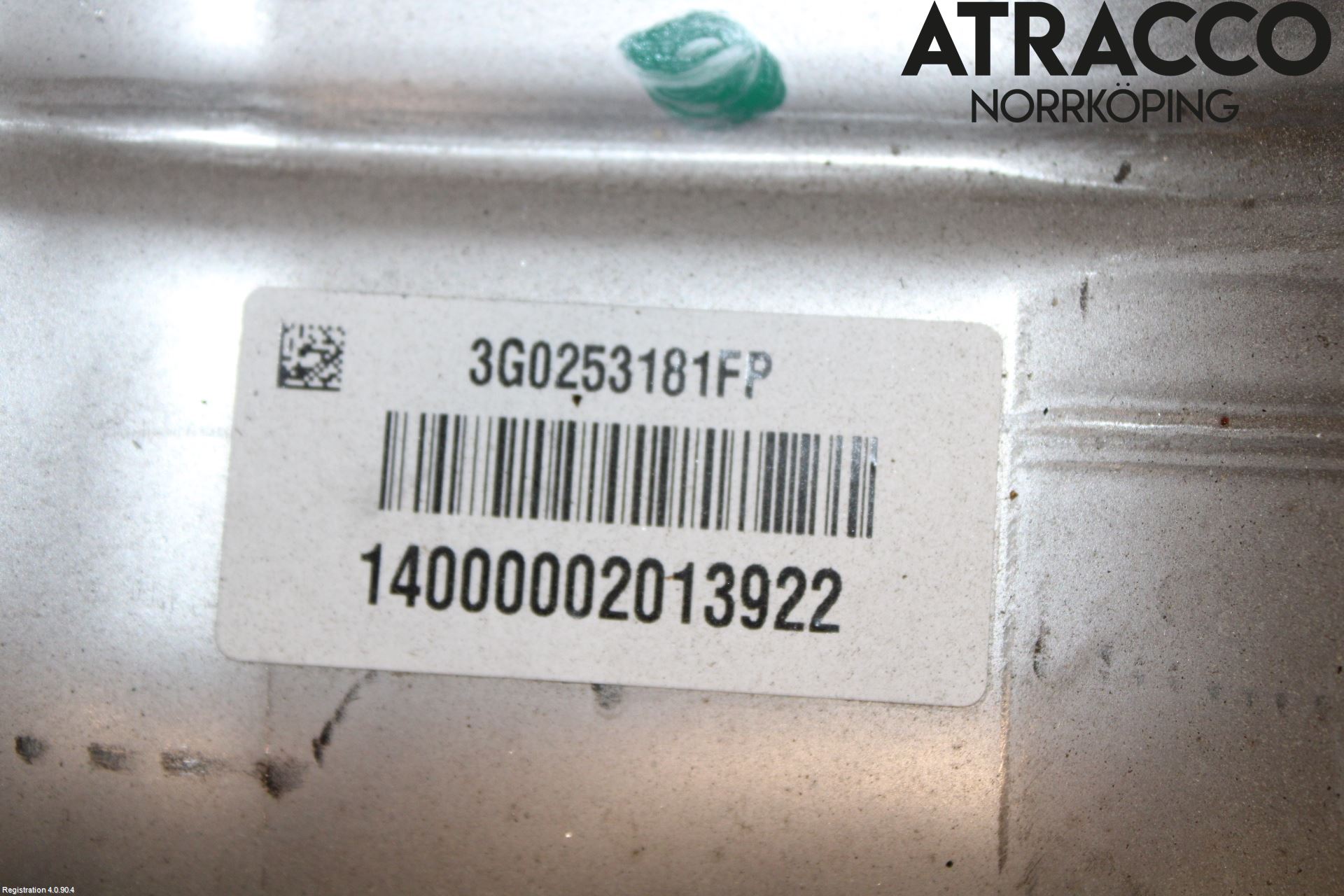 Volkswagen VW PASSAT 20-24 Avgas Bakre Dämpare