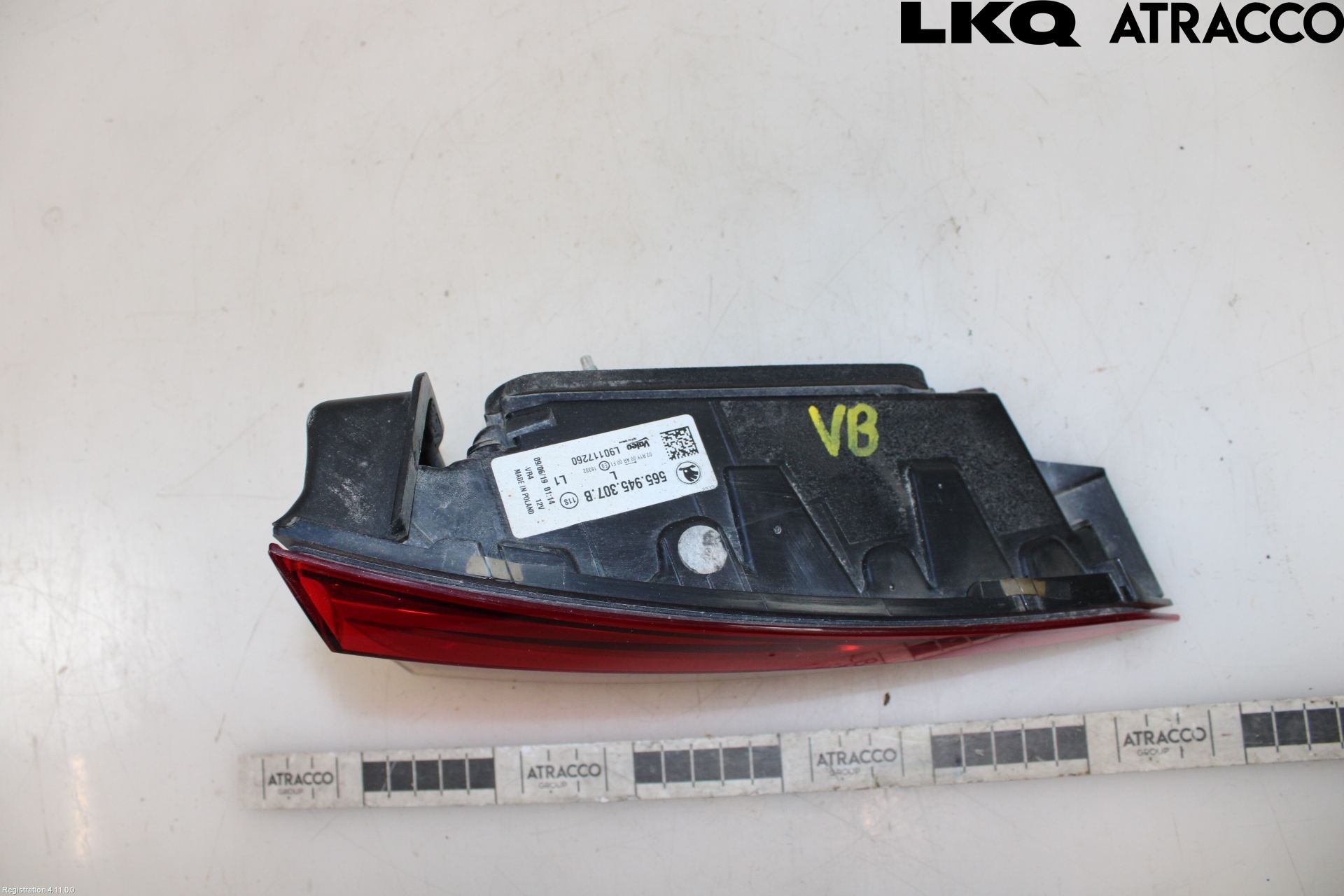 Skoda KODIAQ 17-24 Bakljus Lucka Vä