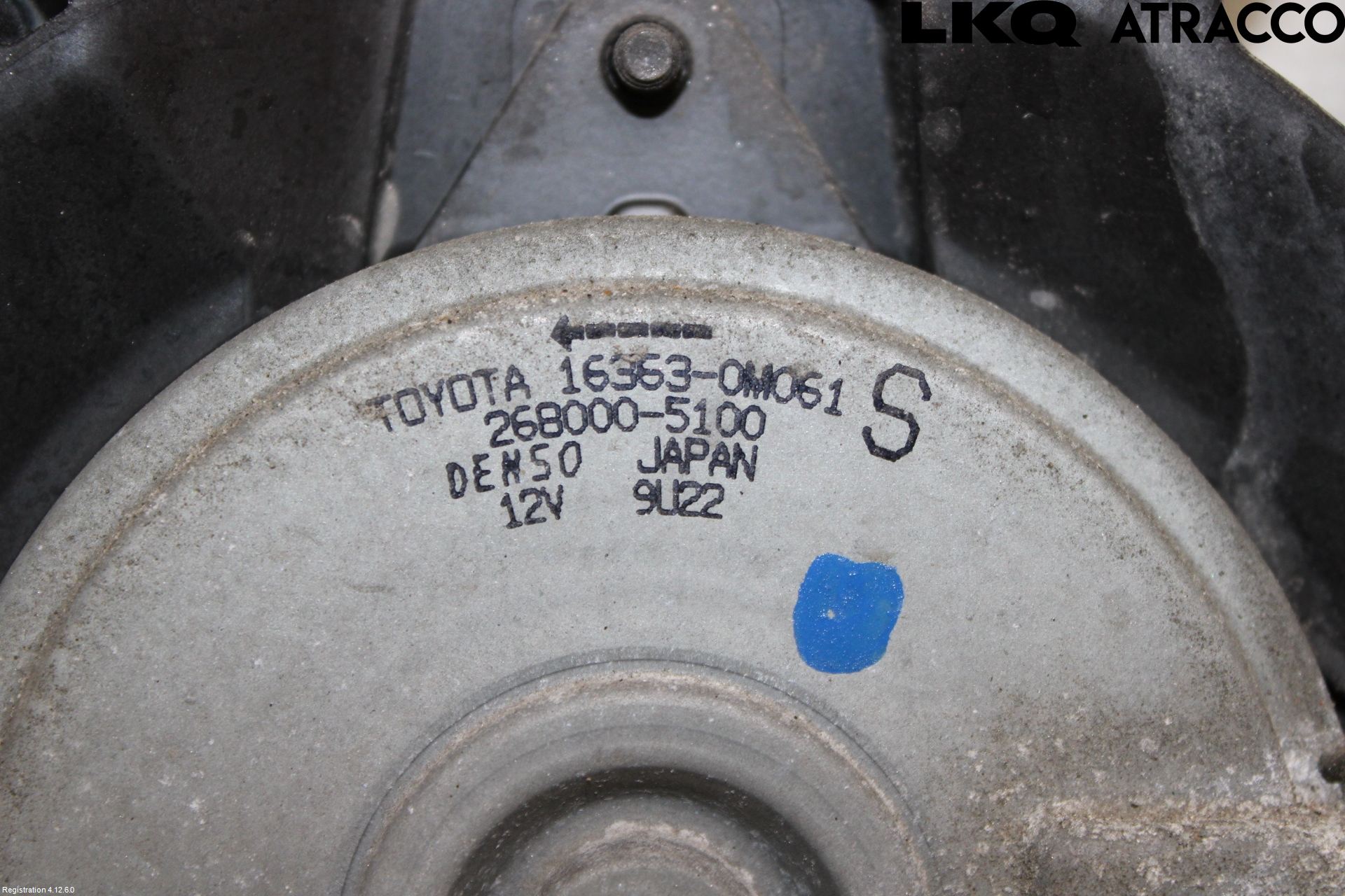 Toyota YARIS XP130 15-20 Kylfläkt El