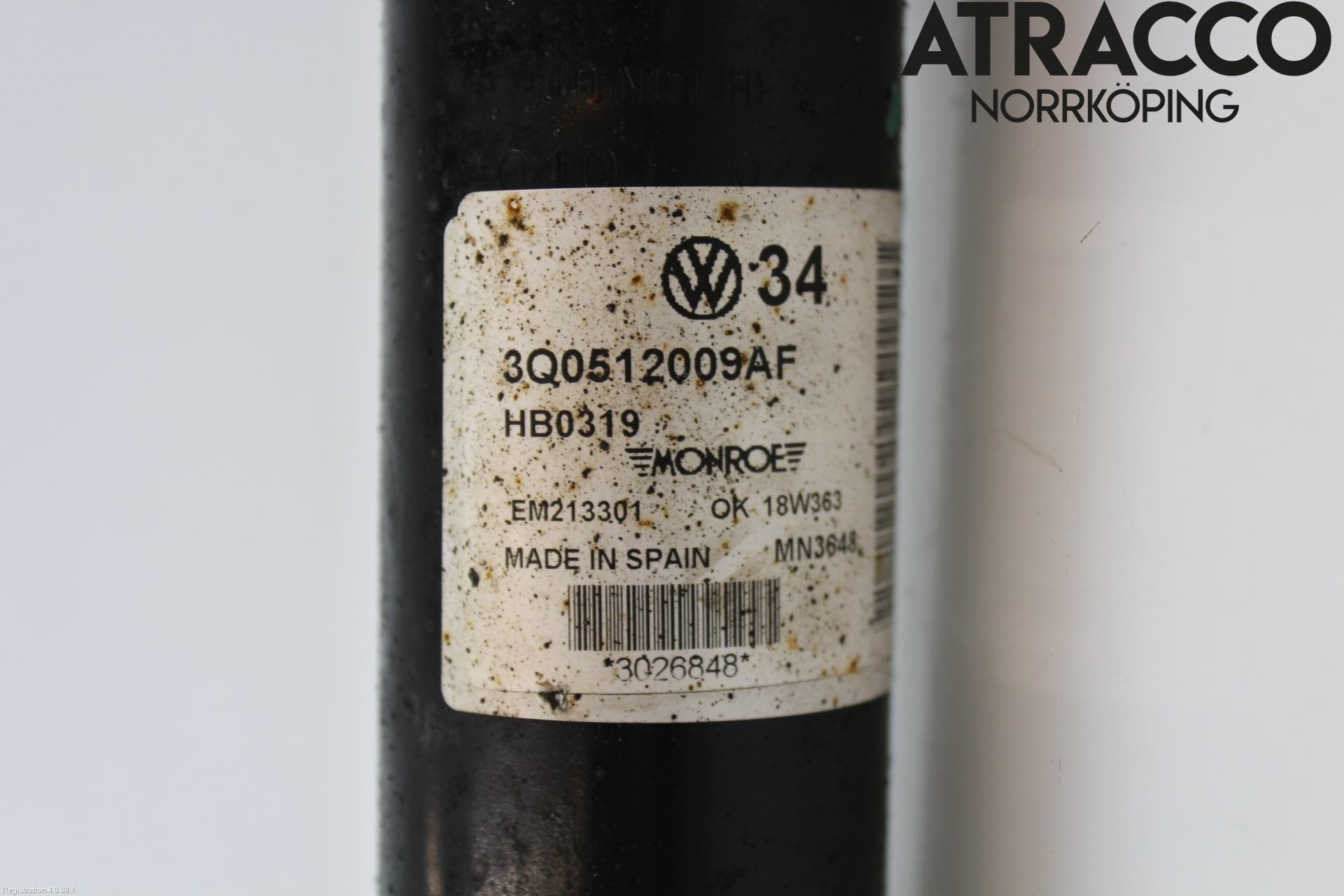 Skoda SUPERB 16-24 Stötdämpare Bak