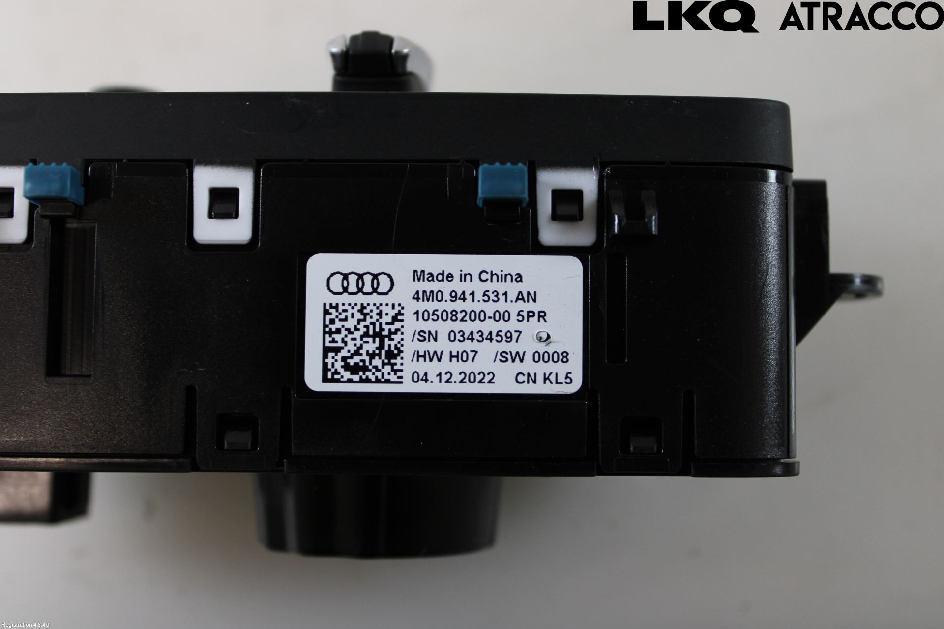 Audi A4/S4 B9 20- Strömställare Ljus