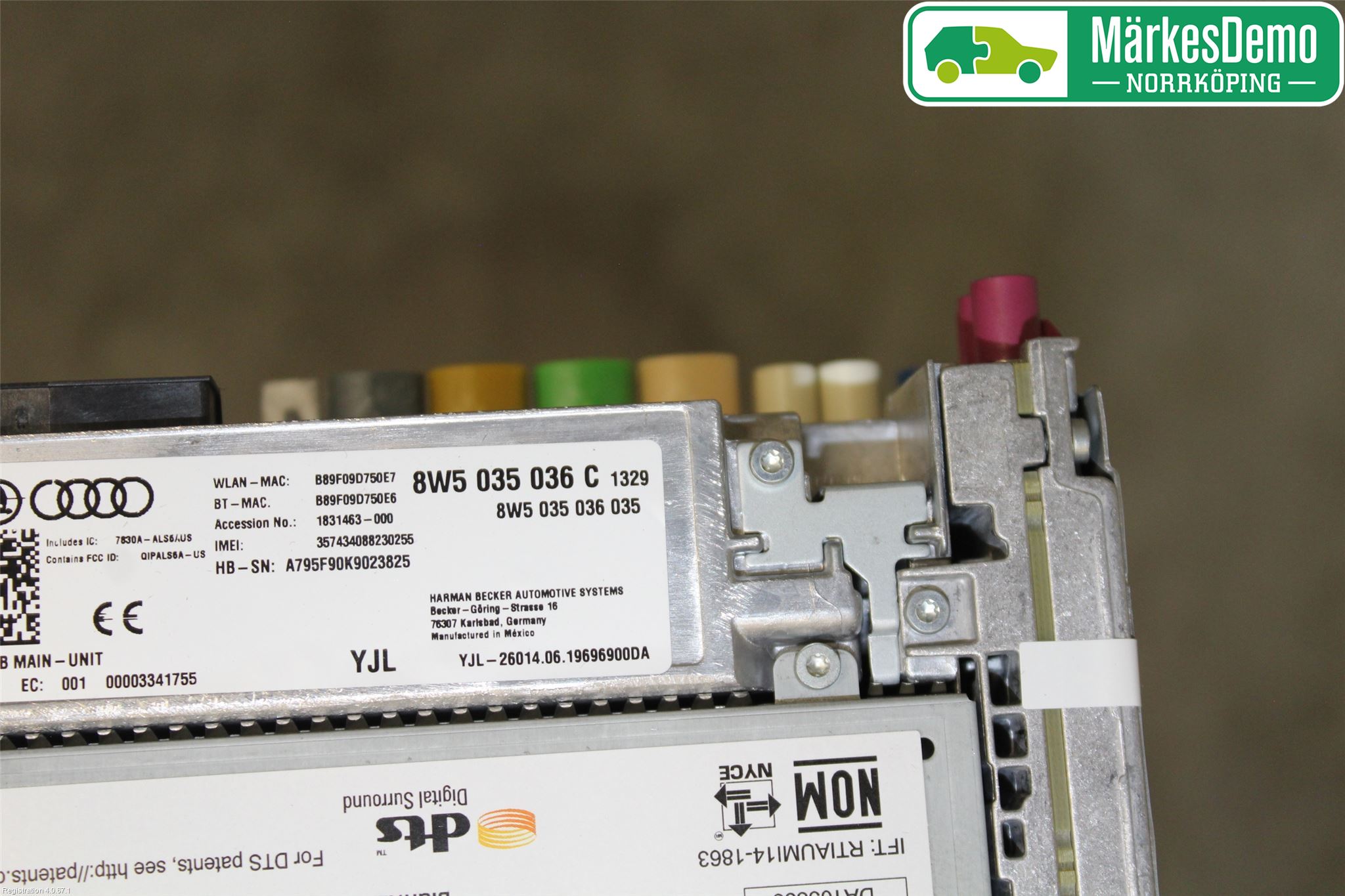 Audi Q5/SQ5 17- Cd Radio - Multimediapanel