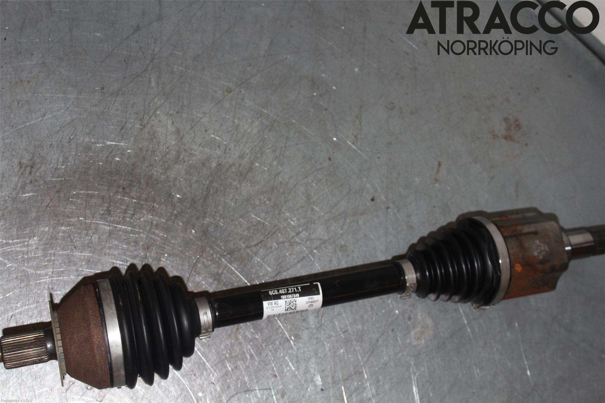 Skoda FABIA 15-21 Drivaxel Fram Vänster