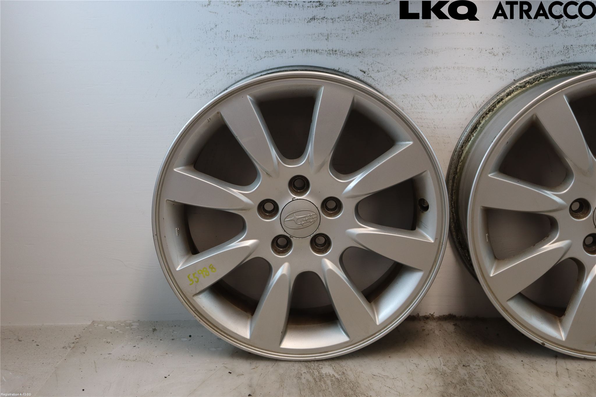 Subaru LEGACY 10-14 Fälgsats Aluminium