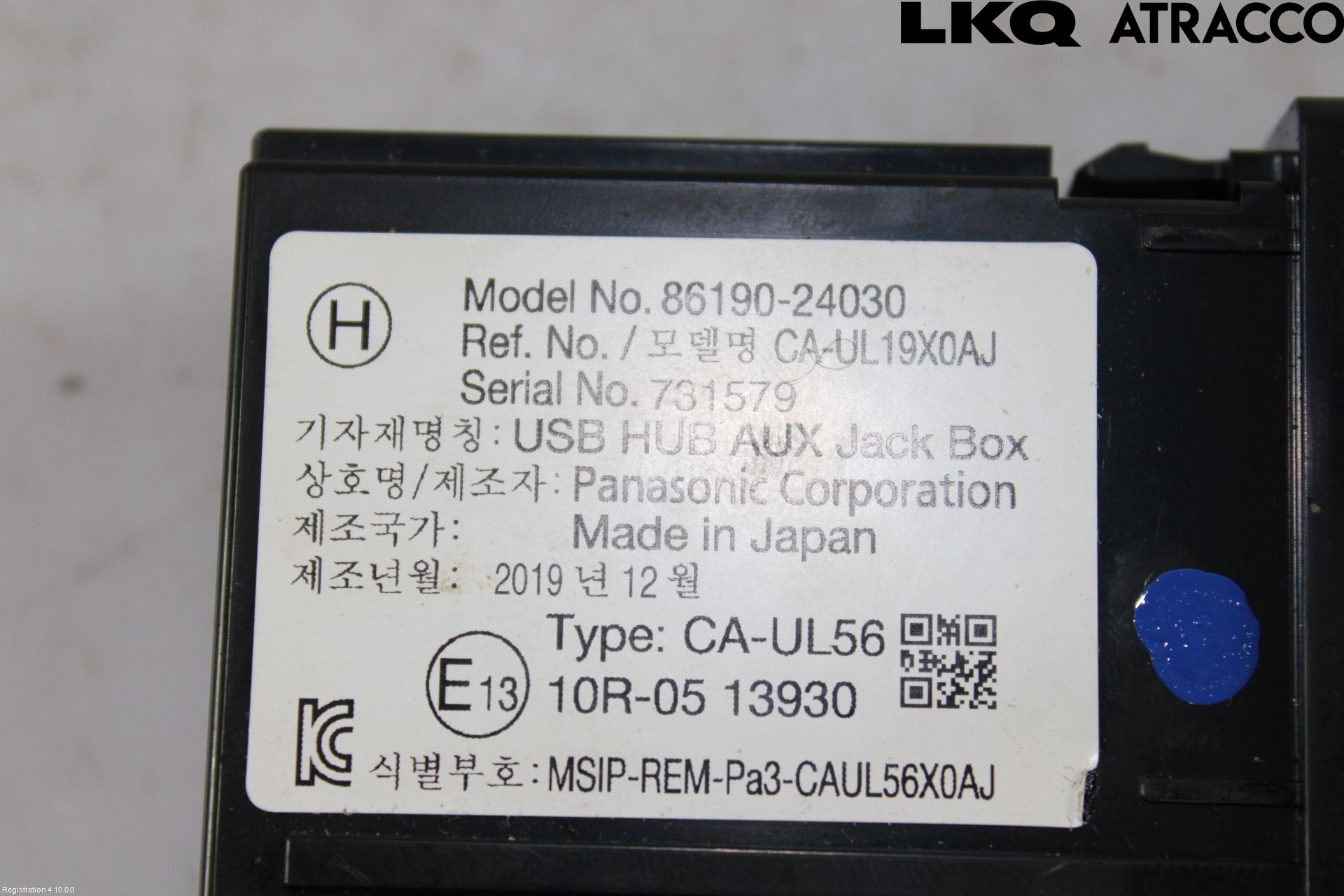 Lexus RX AL20 16-22 Usb Connection