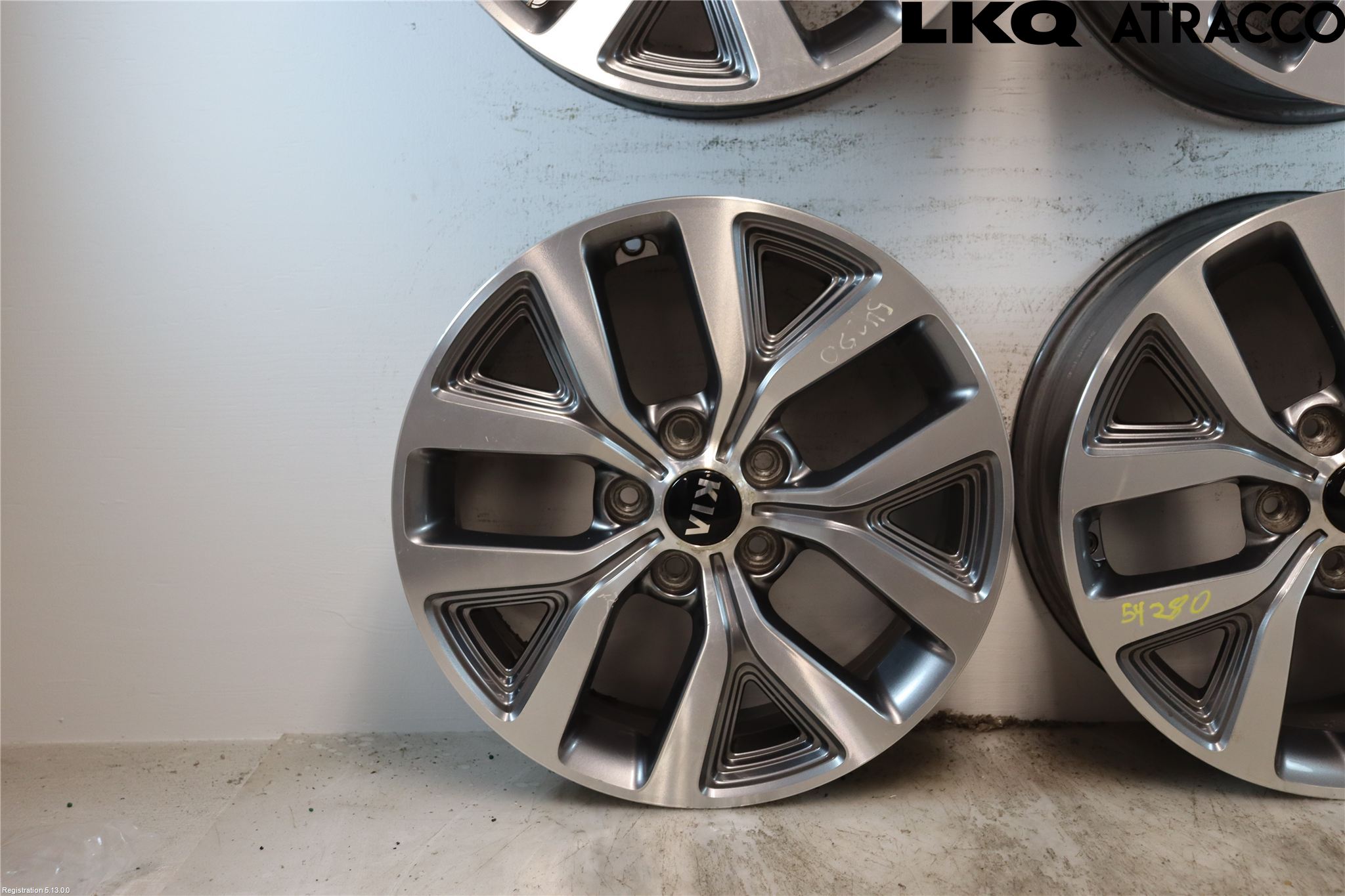 Kia SPORTAGE (SL) 11-15 Fälgsats Aluminium