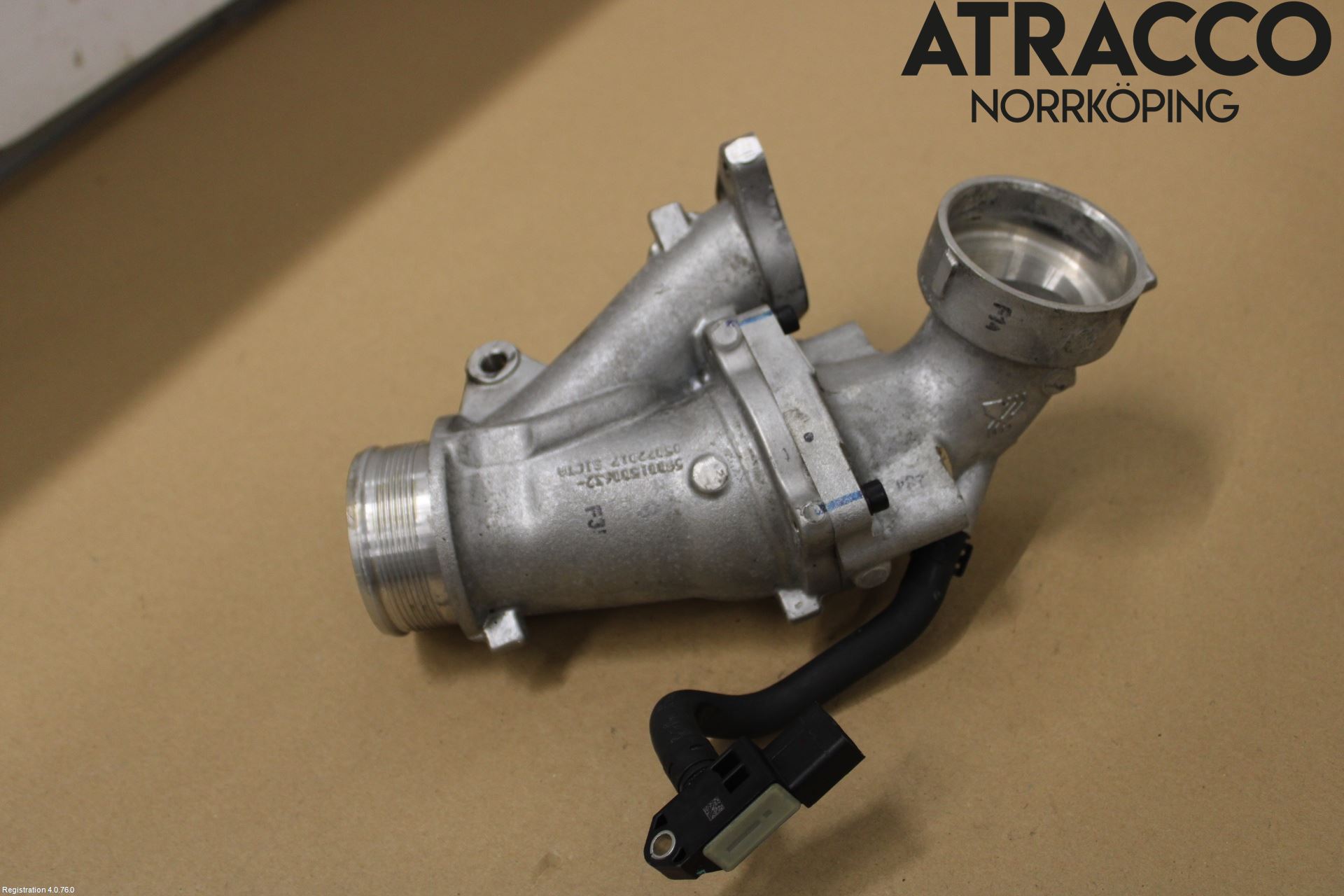 Volkswagen VW PASSAT 15-19 Laddluft-Intercoolerrör