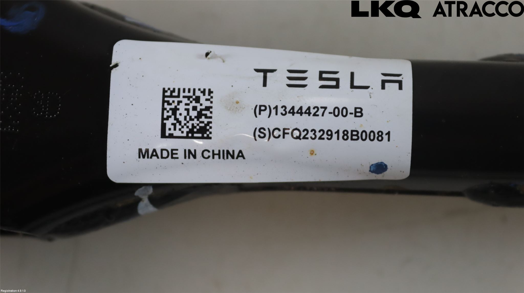 Tesla MODEL 3 17- Bärarm Bak Övre Vänster