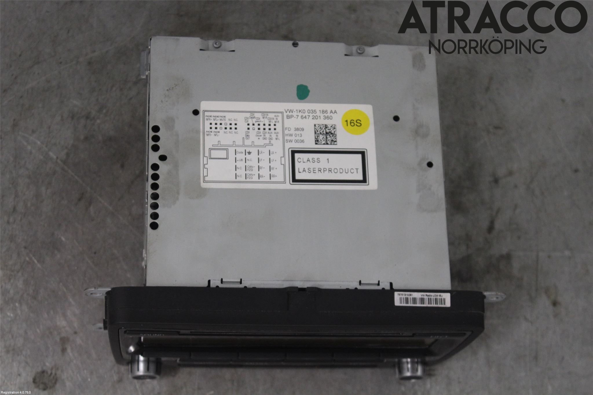 Volkswagen VW PASSAT 05-11 Cd Radio - Multimediapanel