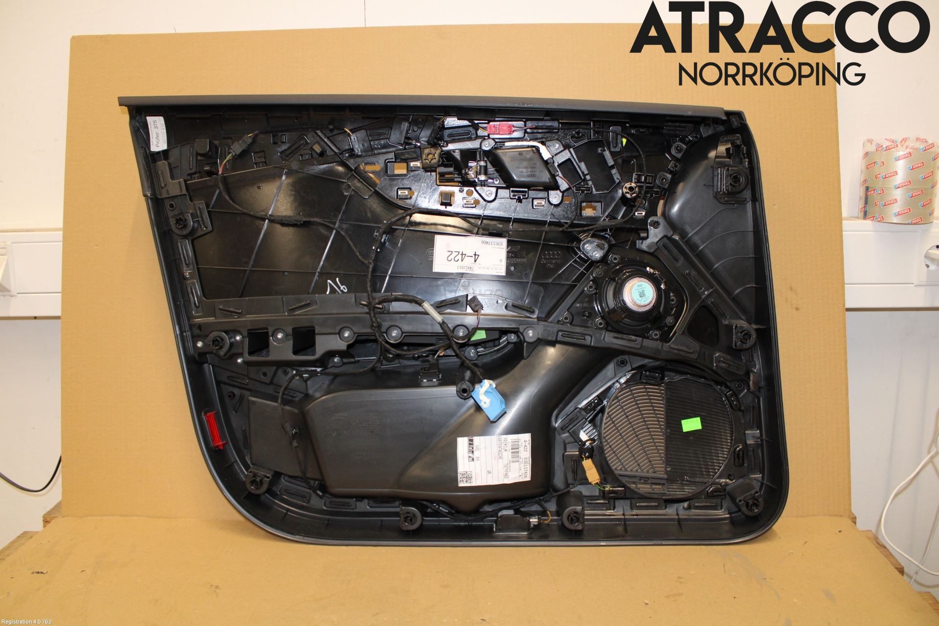 Audi A4/S4 B9 16-19 Dörrklädsel Hö