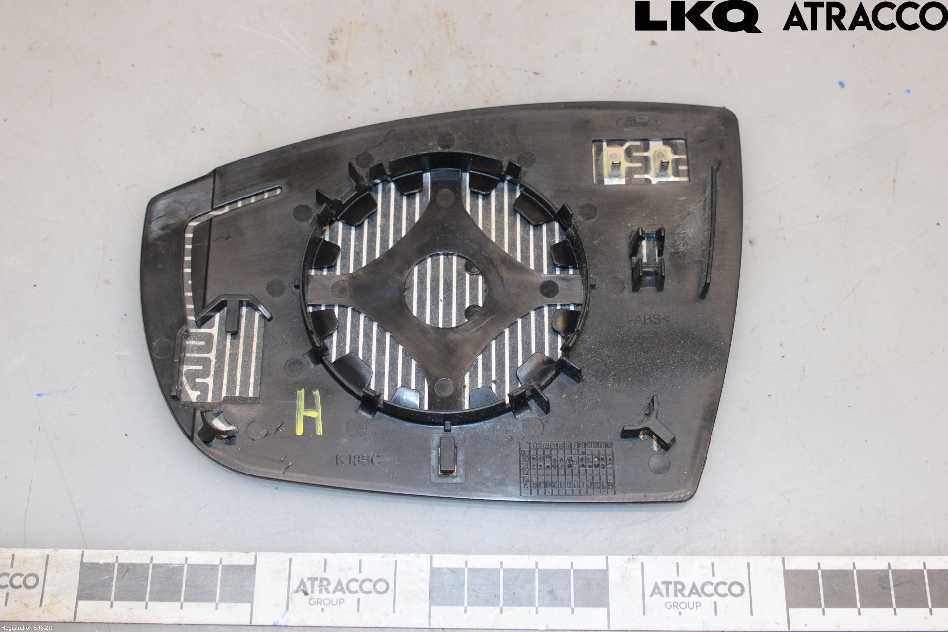Ford S-MAX 06-15 Spegelglas Hö
