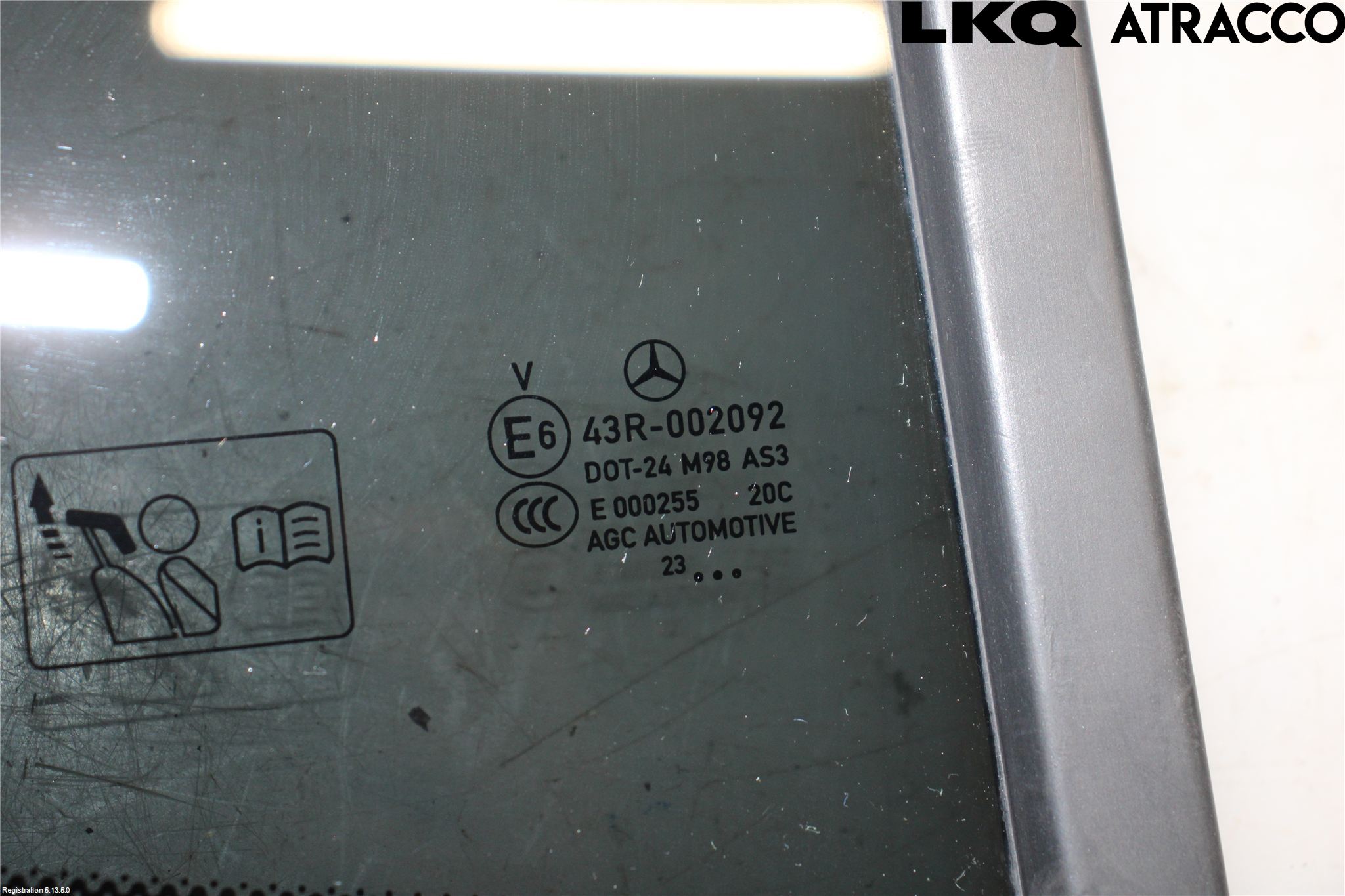Mercedes-Benz MB EQB (X243) 22- Dörruta Bak Lilla Hö
