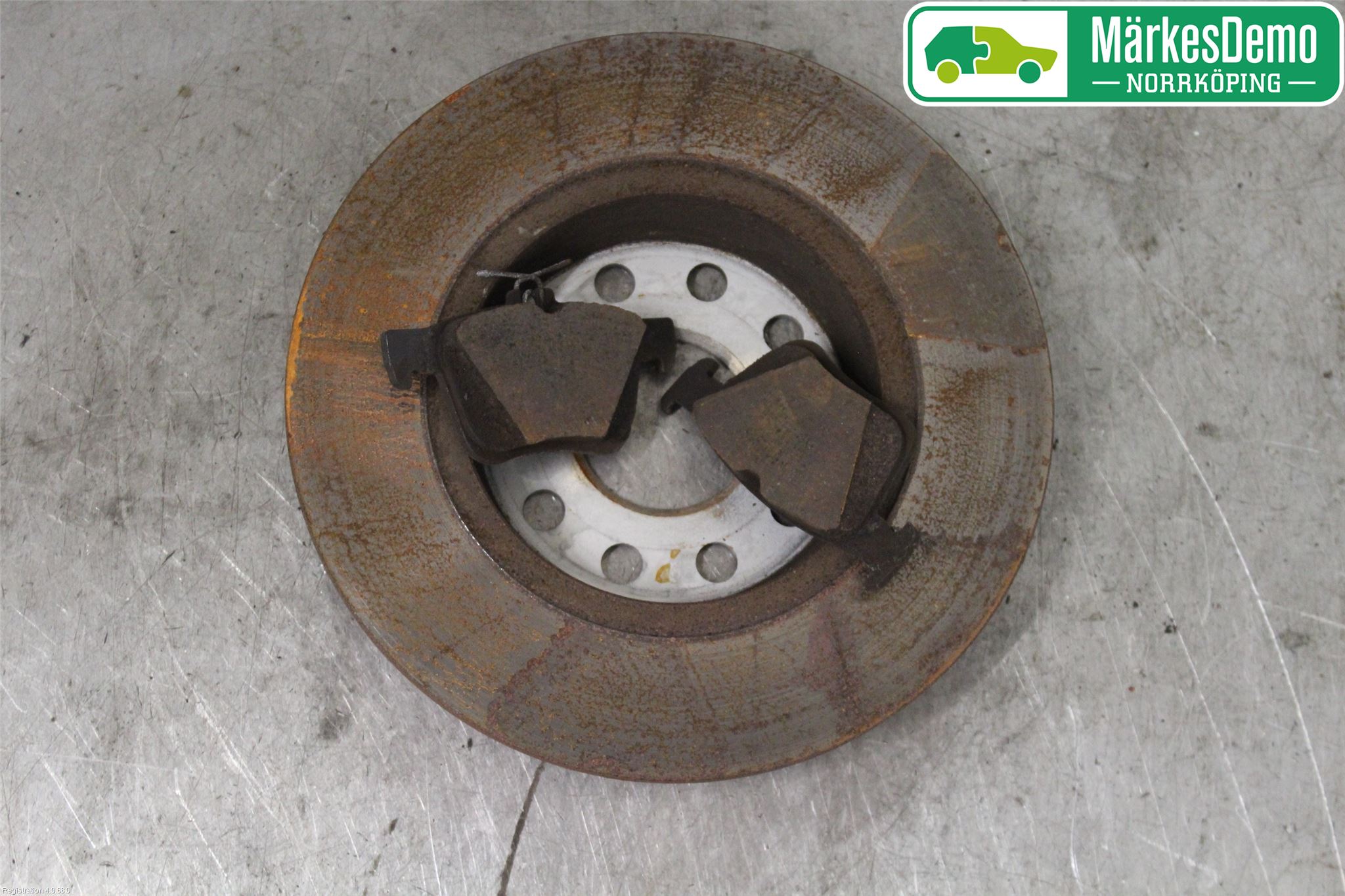 Volkswagen VW GOLF / E-GOLF VII 13-20 Bromsskiva Bak