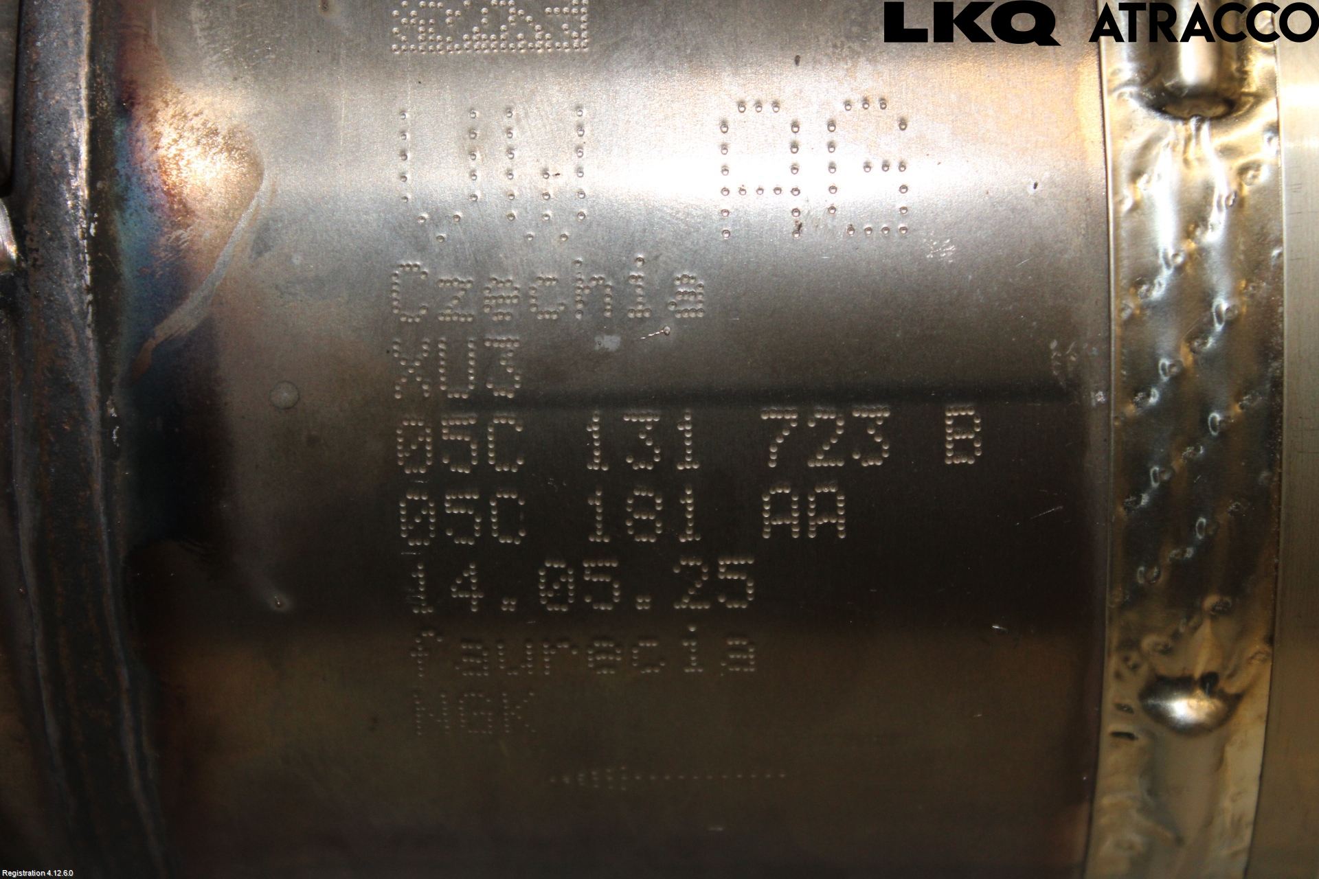 Seat ARONA Avgas Partikelfilter