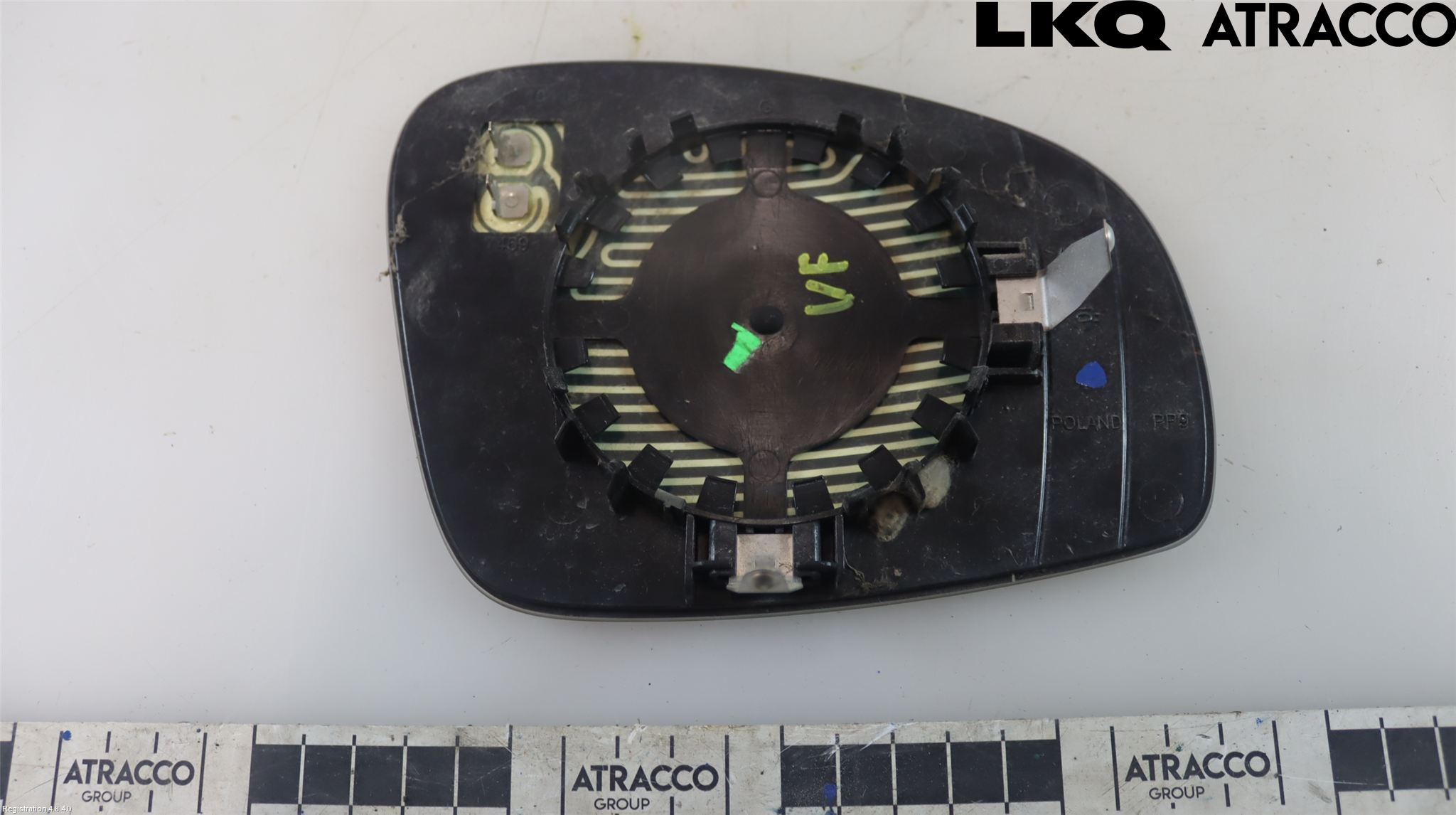 Skoda FABIA 07-14 Spegelglas Vä