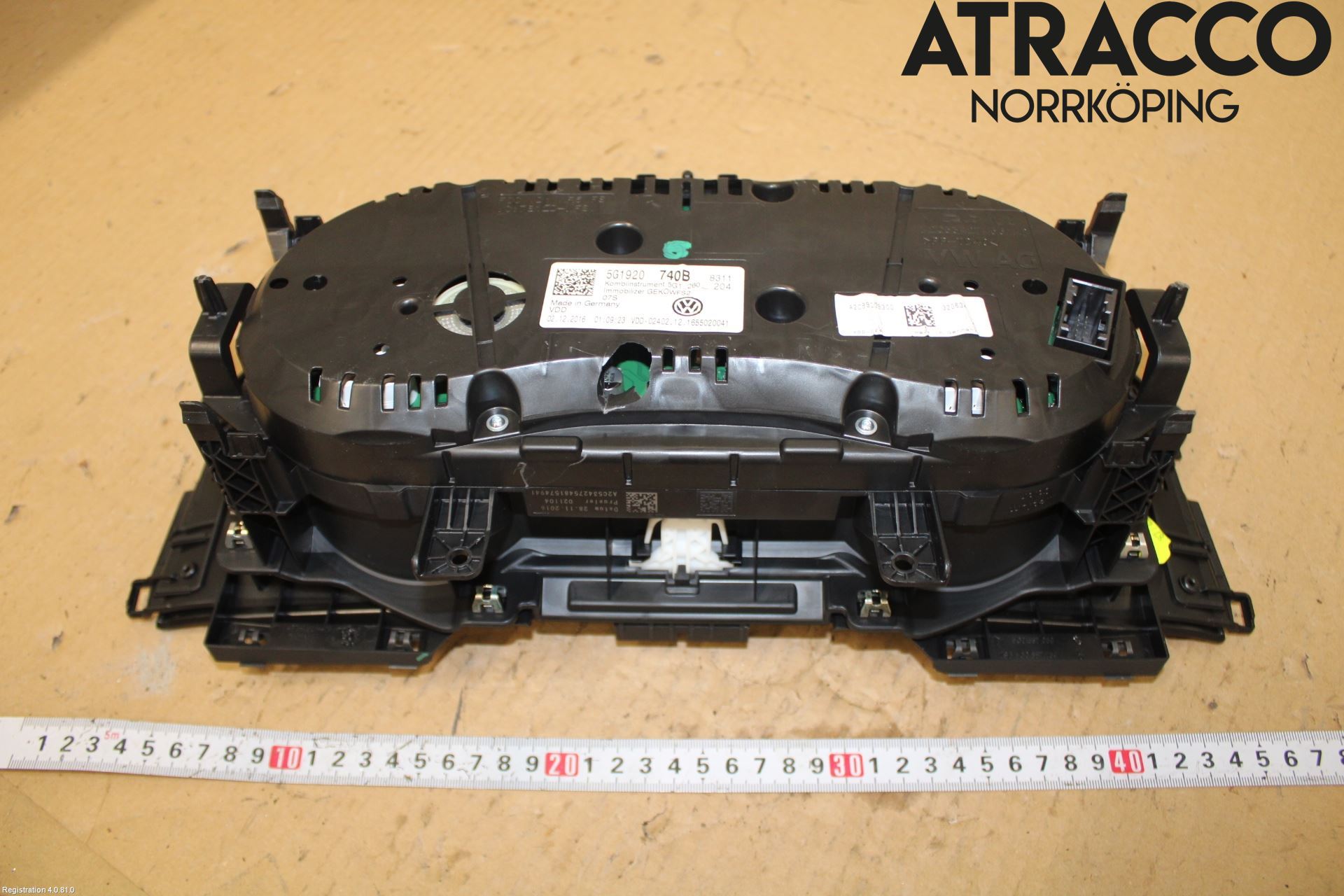 Volkswagen VW GOLF / E-GOLF VII 13-20 Instrument Komb