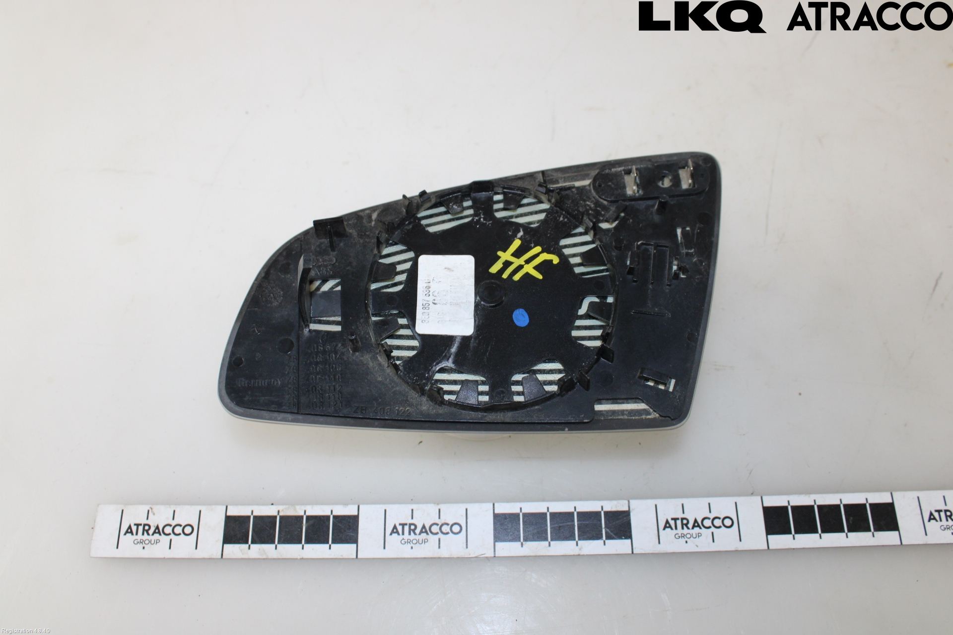 Audi A4/S4 05-07 Spegelglas Hö