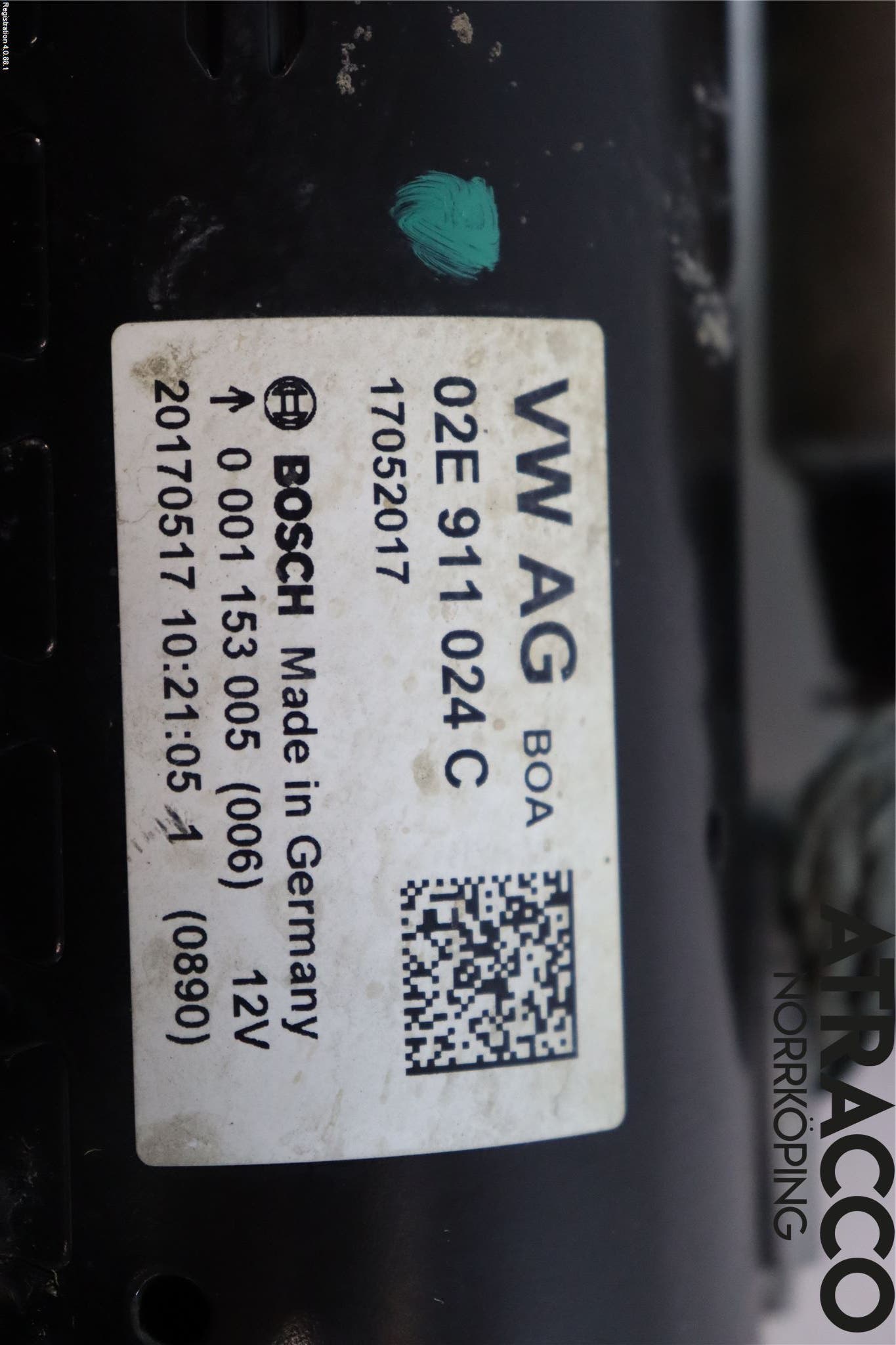 Volkswagen VW CADDY 16-20 Startmotor Diesel