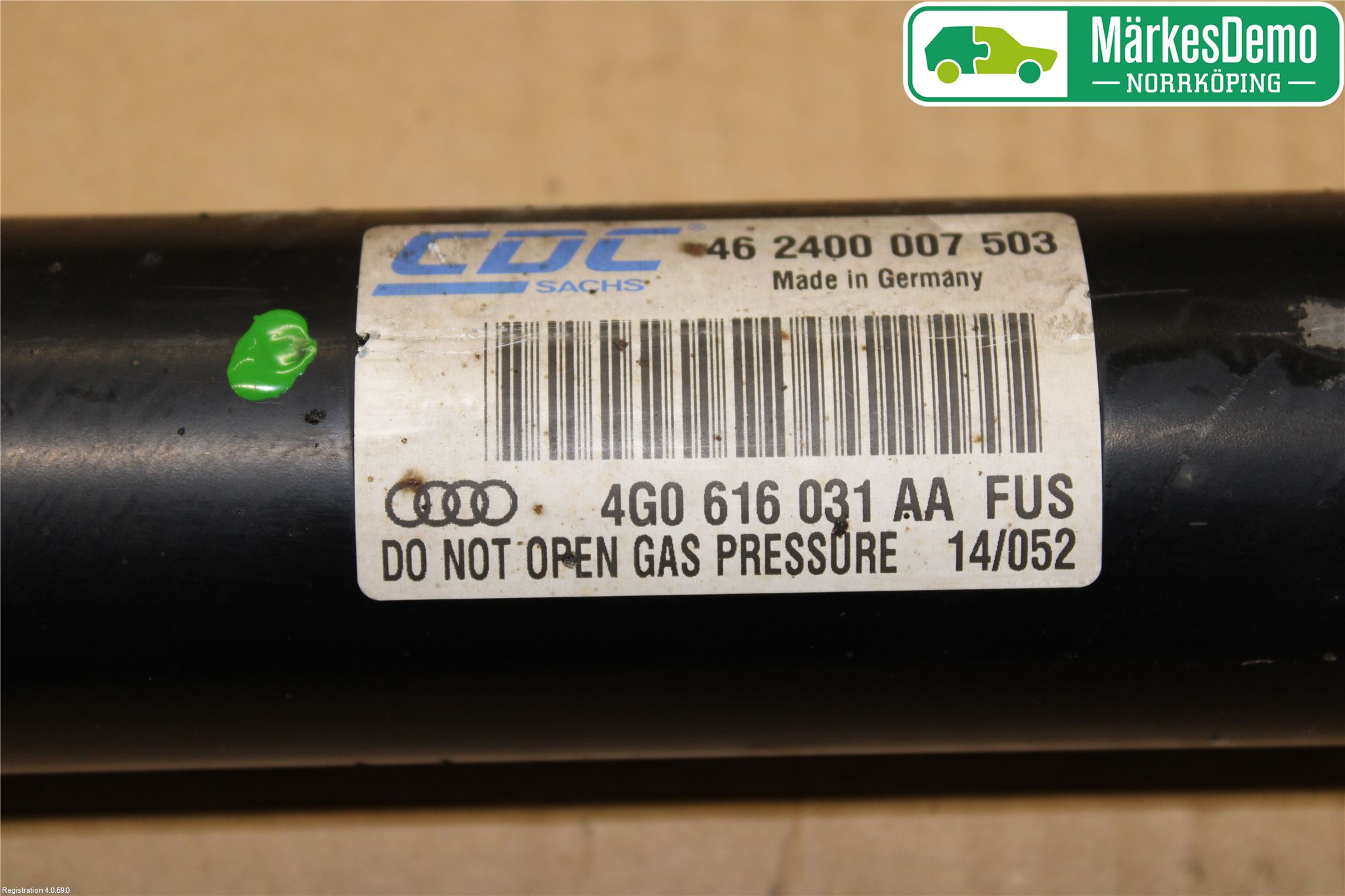 Audi A6/S6 4G 11-18 Stötdämpare Bak