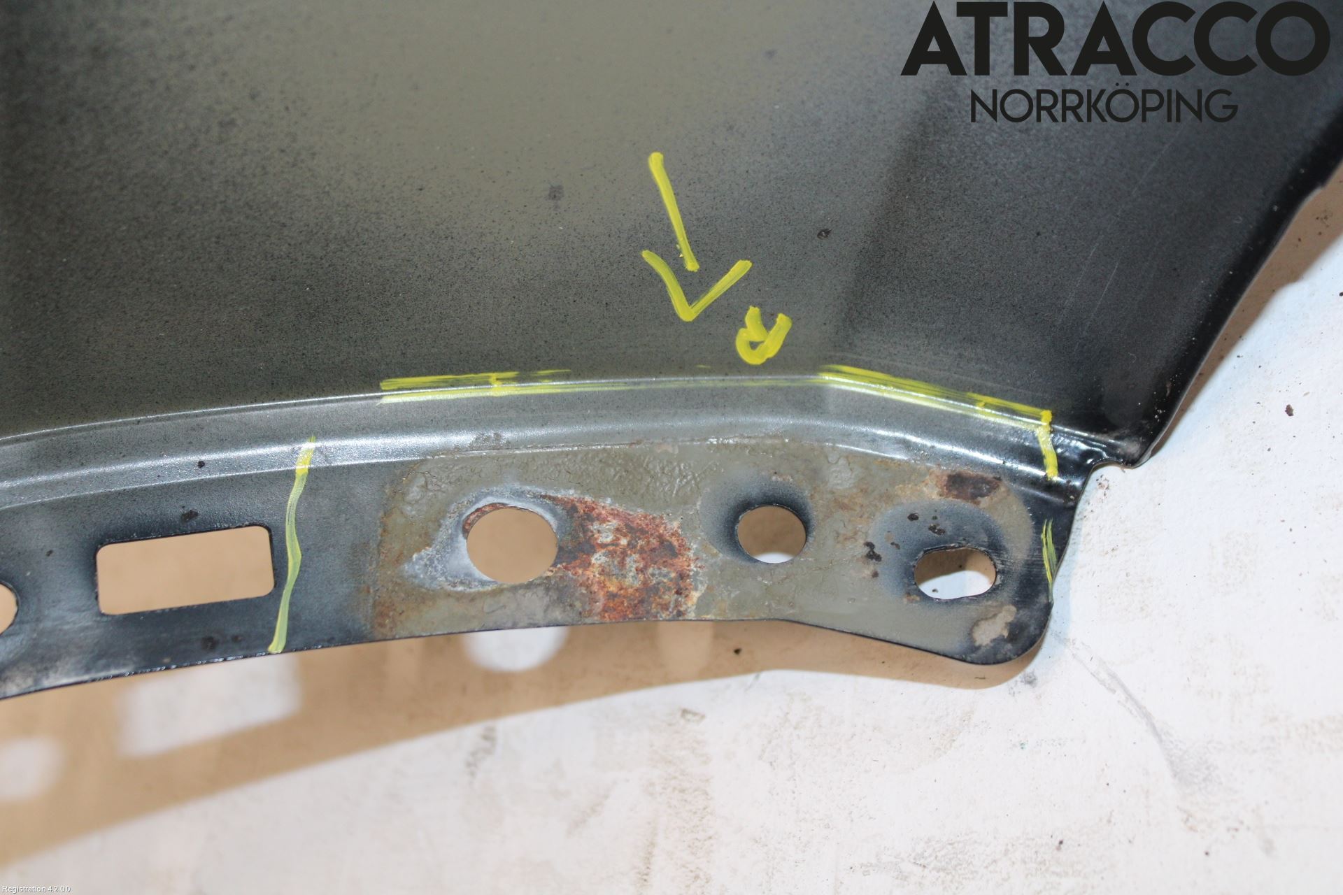 Ford ECOSPORT 17- Skärm Fram Höger