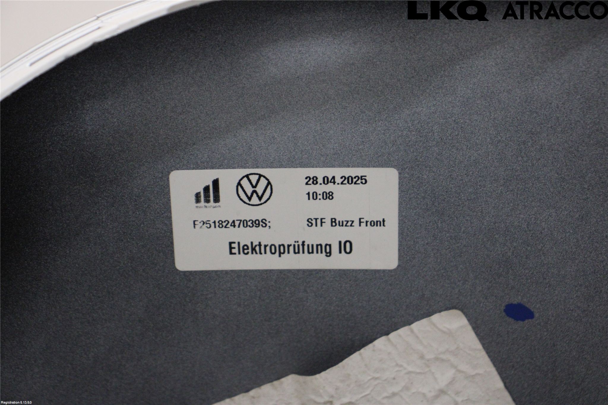 Volkswagen VW ID BUZZ/CARGO 22- Stötfångarbeklädnad Fram