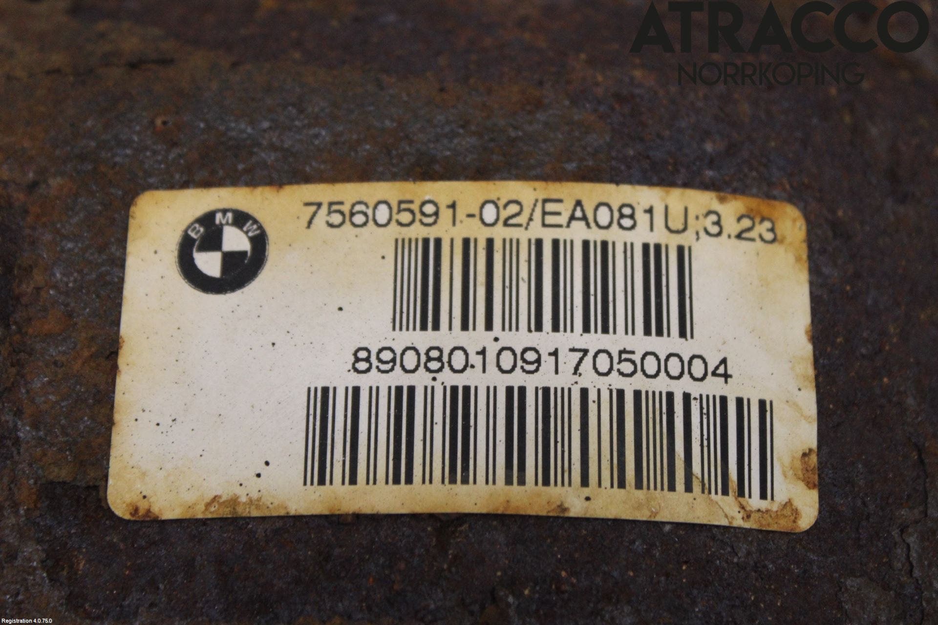 BMW 5 E60/61 Sed/Tou 02-10 Bakväxel-Diff