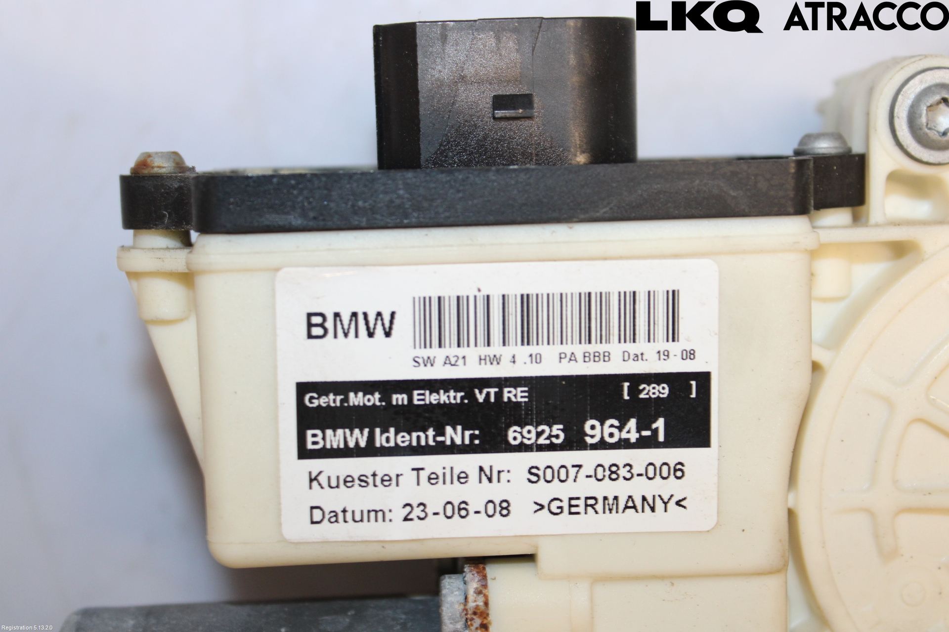 BMW X3 E83     03-10 Fönsterhiss El Kompl