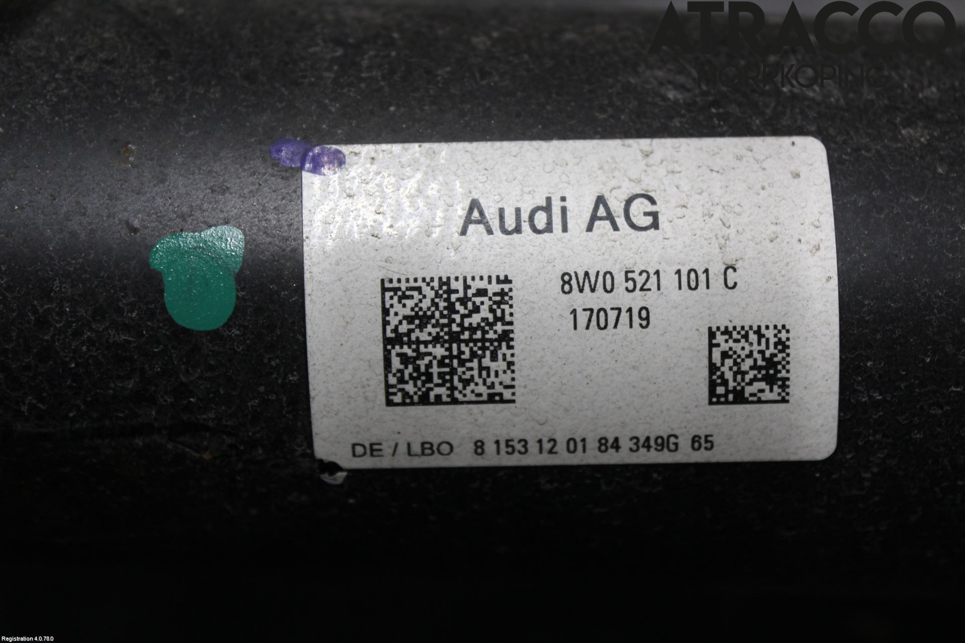 Audi A5 17- Mellanaxel Komp