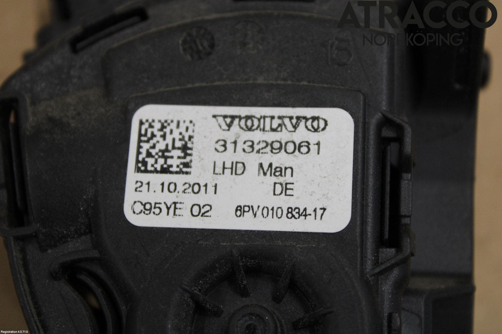 Volvo V60 11-13 Gaspedal