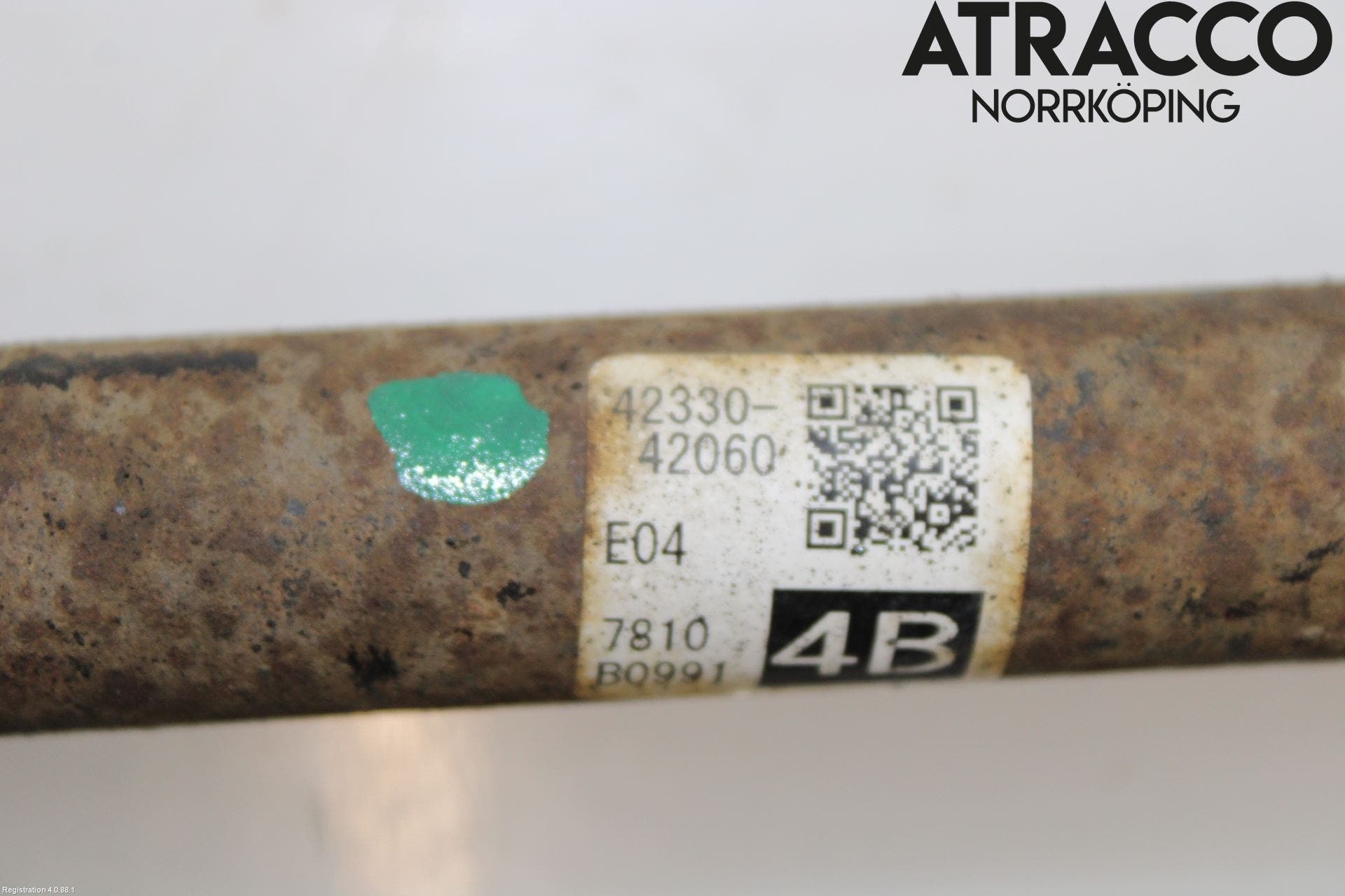 Toyota RAV4 13-18 Drivaxel Bak Höger